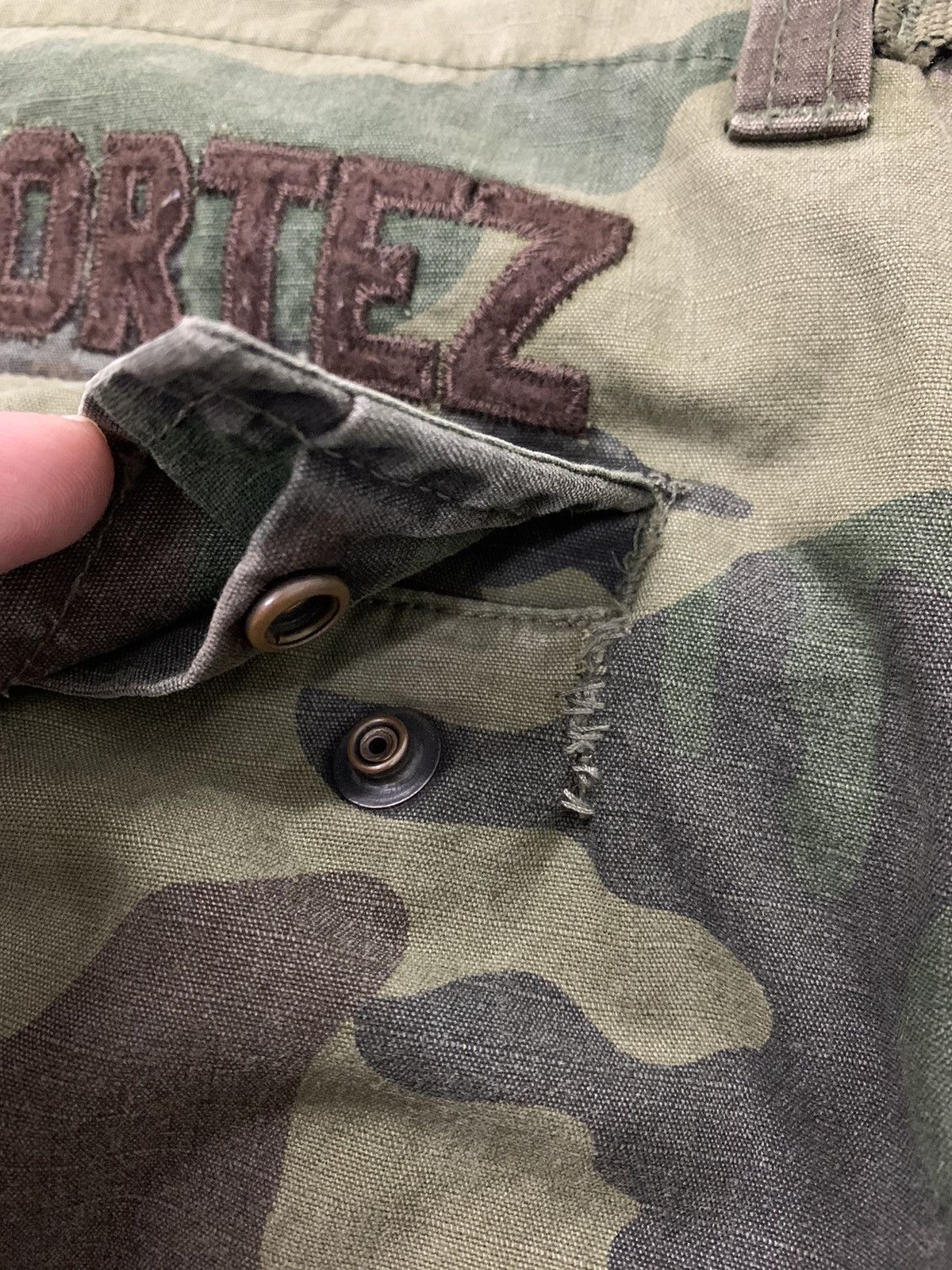 Franklin & Marshall Franklin & Marshall Cortez Camo Cargo Baggy Pants Size US 36 / EU 52 - 7 Thumbnail