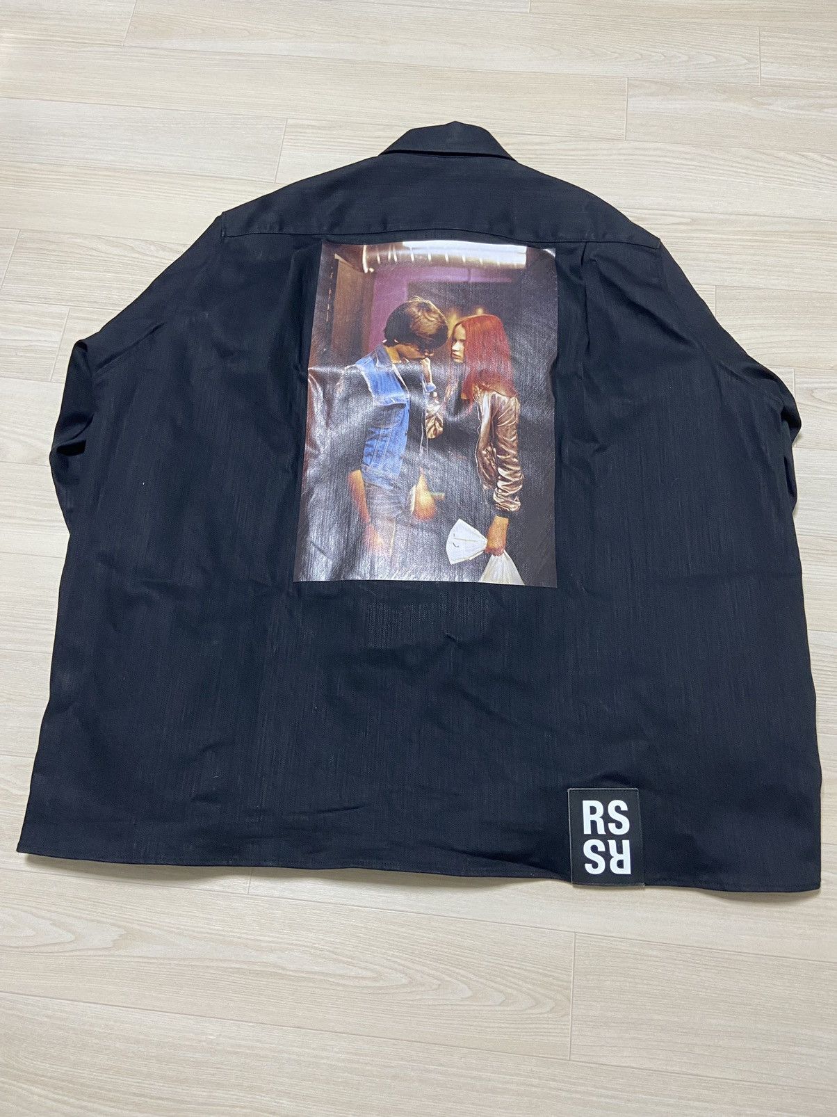 Raf Simons Os Raf Simons Christian F Back printing Denim shirt jacket Size US XXL / EU 58 / 5 - 1 Thumbnail