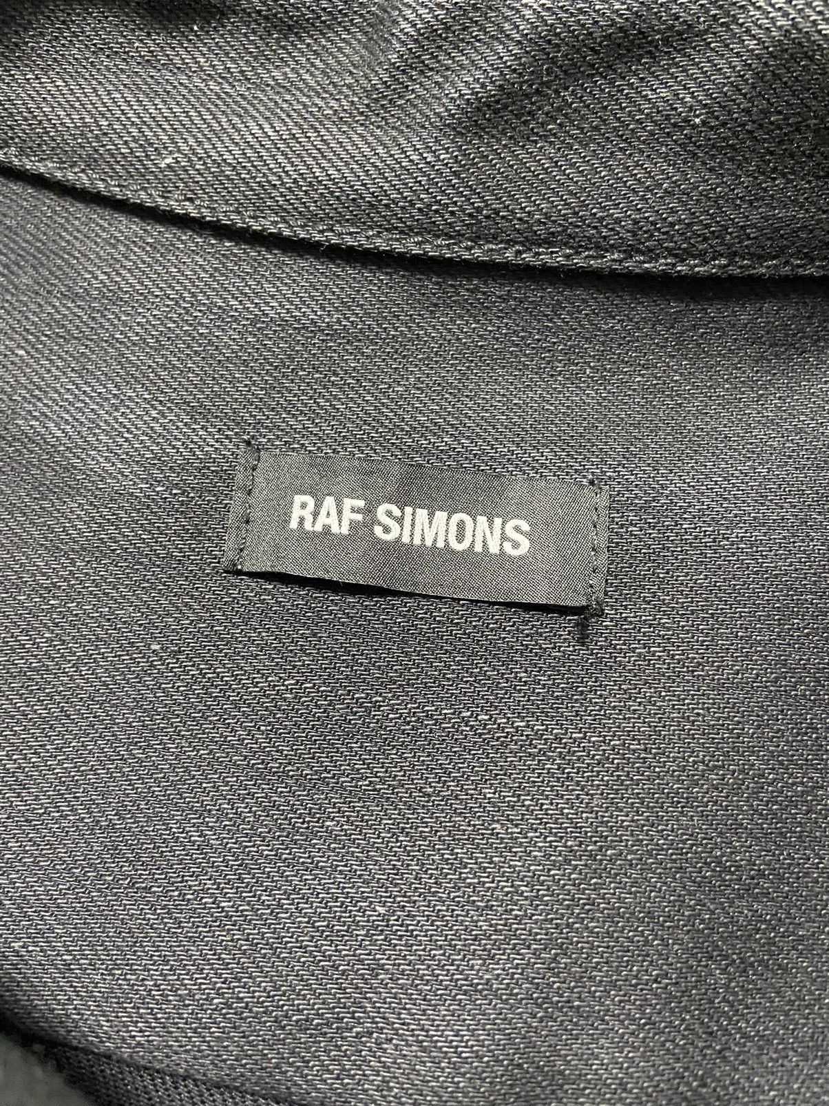 Raf Simons Os Raf Simons Christian F Back printing Denim shirt jacket Size US XXL / EU 58 / 5 - 6 Thumbnail