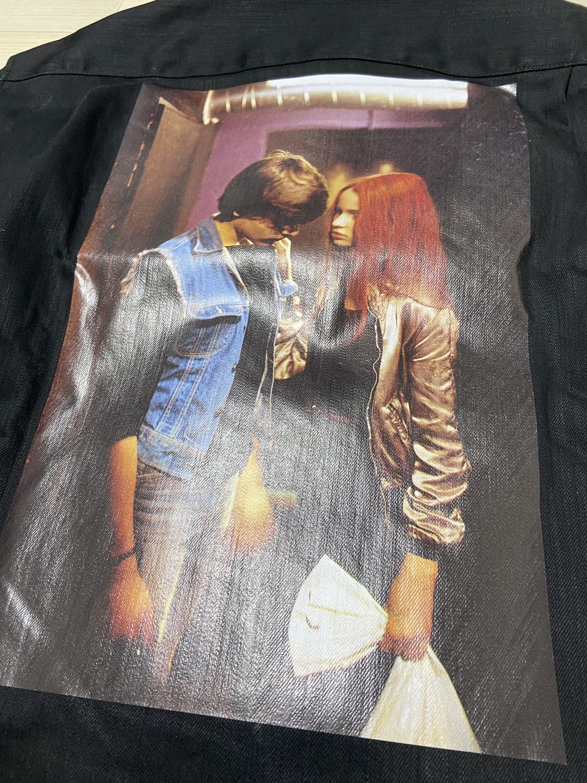 Raf Simons Os Raf Simons Christian F Back printing Denim shirt jacket Size US XXL / EU 58 / 5 - 5 Thumbnail