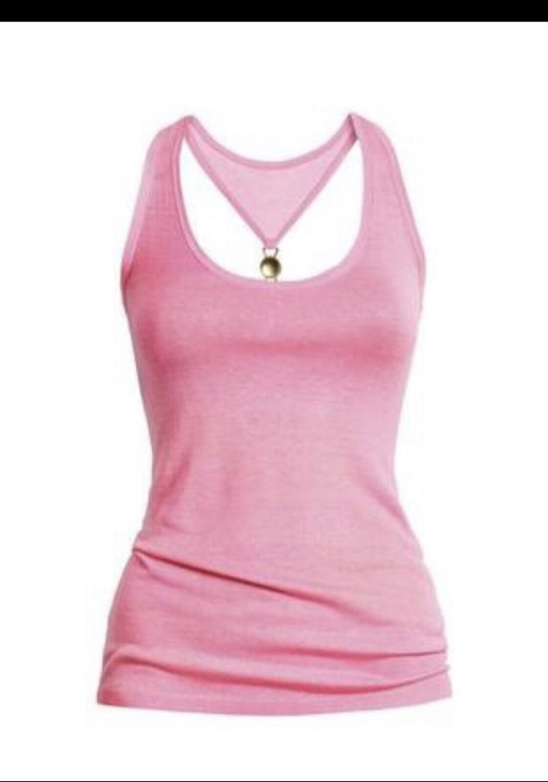 Versace Versace For H&M Tank Top Silk Blend Size 34 Size XS / US 0-2 / IT 36-38 - 2 Thumbnail