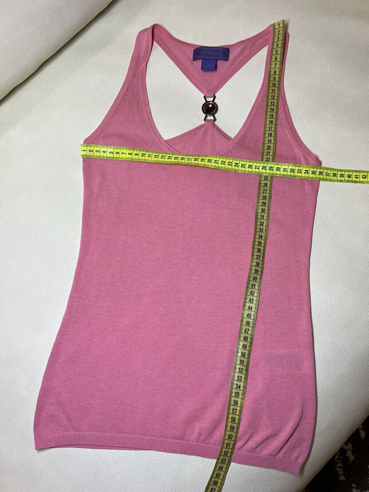 Versace Versace For H&M Tank Top Silk Blend Size 34 Size XS / US 0-2 / IT 36-38 - 6 Thumbnail