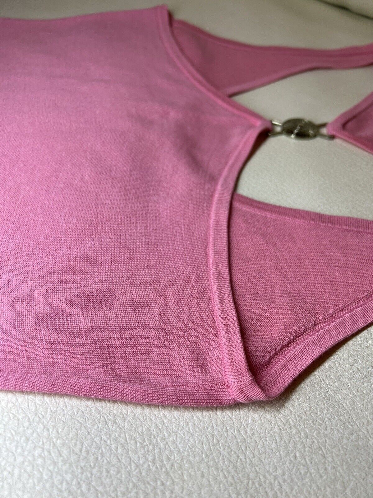 Versace Versace For H&M Tank Top Silk Blend Size 34 Size XS / US 0-2 / IT 36-38 - 8 Thumbnail