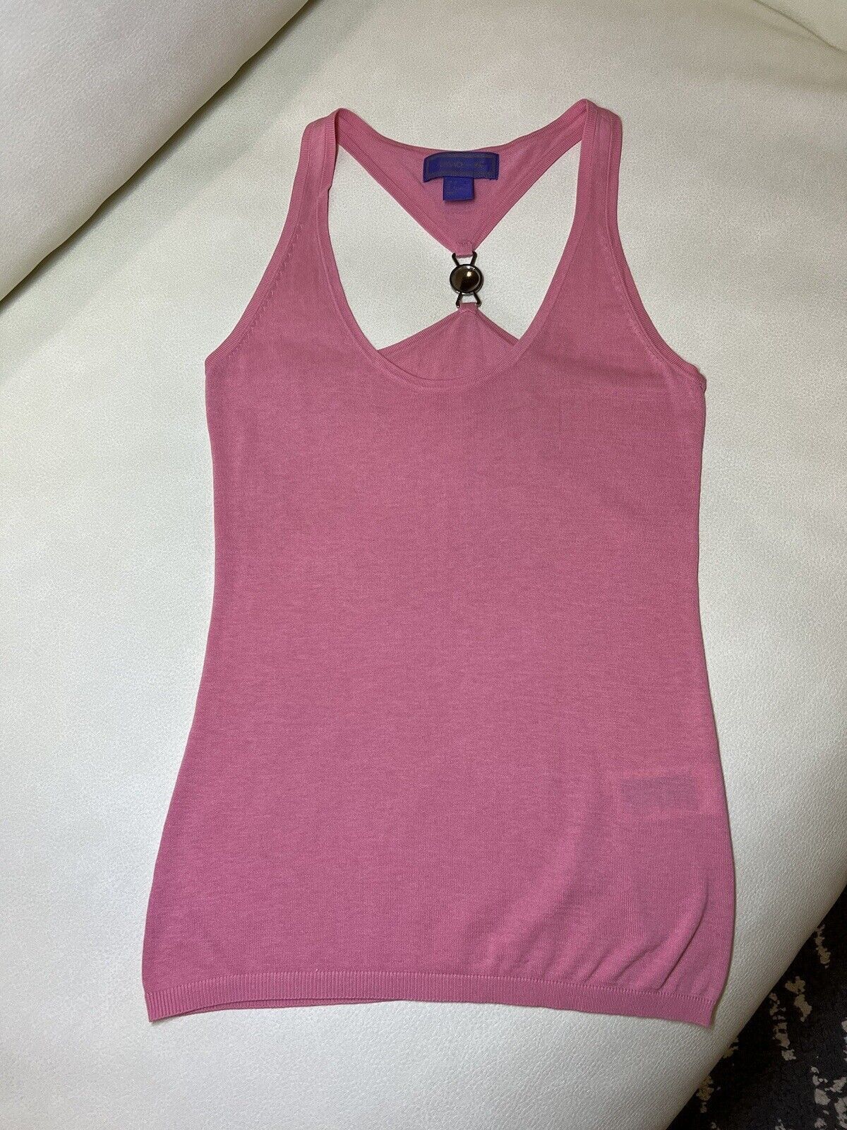 Versace Versace For H&M Tank Top Silk Blend Size 34 Size XS / US 0-2 / IT 36-38 - 3 Thumbnail