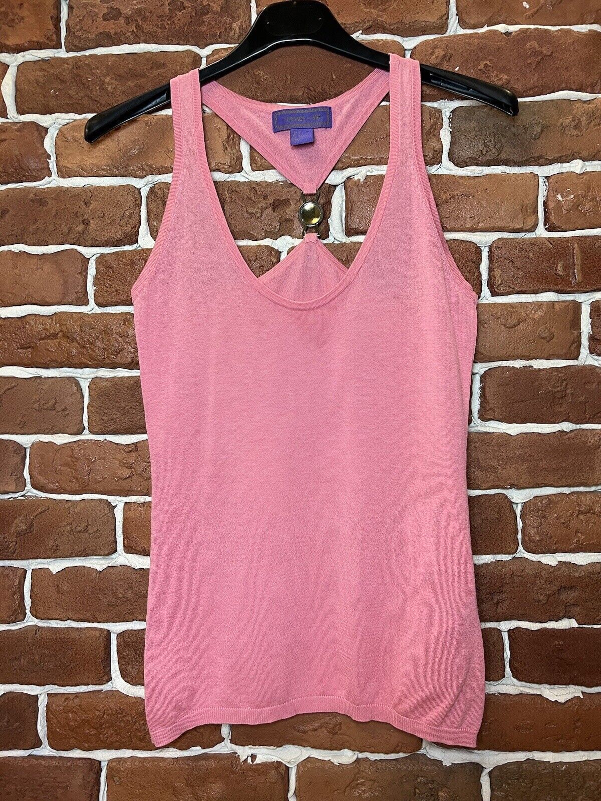 Versace Versace For H&M Tank Top Silk Blend Size 34 Size XS / US 0-2 / IT 36-38 - 13 Thumbnail