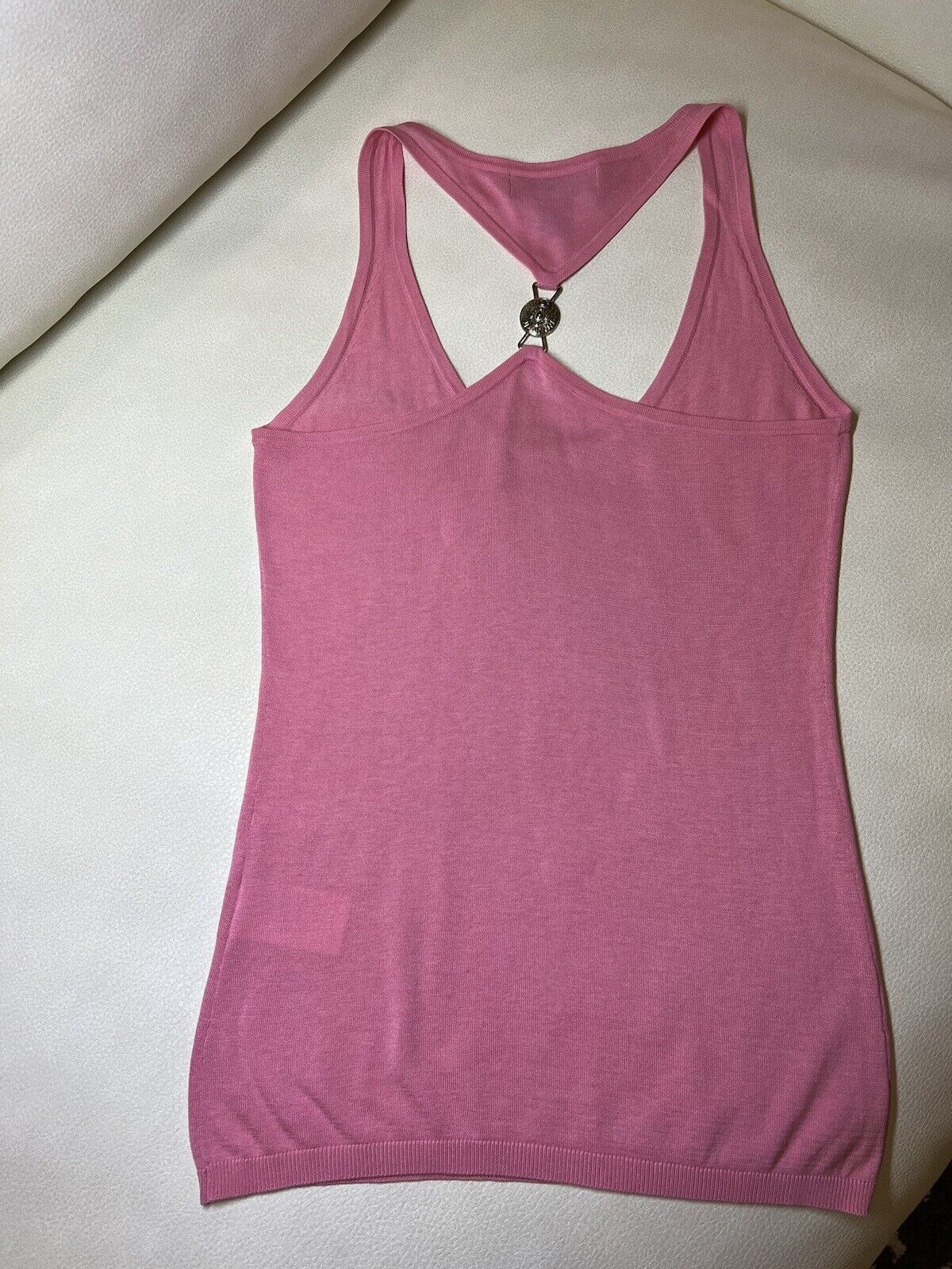 Versace Versace For H&M Tank Top Silk Blend Size 34 Size XS / US 0-2 / IT 36-38 - 7 Thumbnail