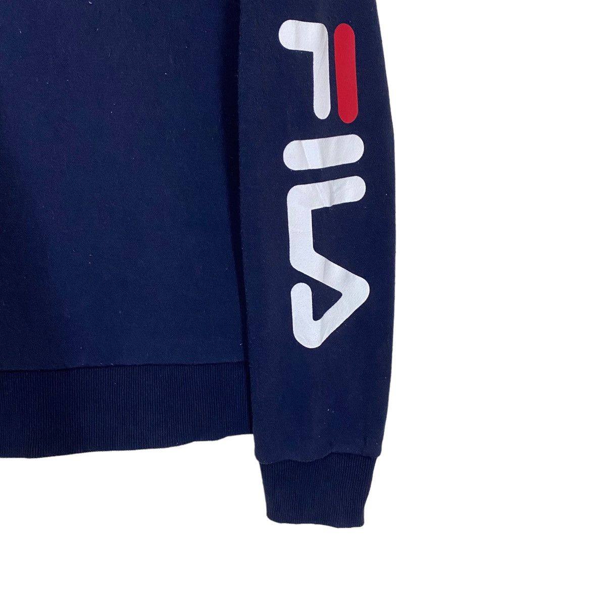Fila × Vintage Vintage 90s Fila Big Logo Crewneck Hoodie Size S Size US S / EU 44-46 / 1 - 6 Thumbnail