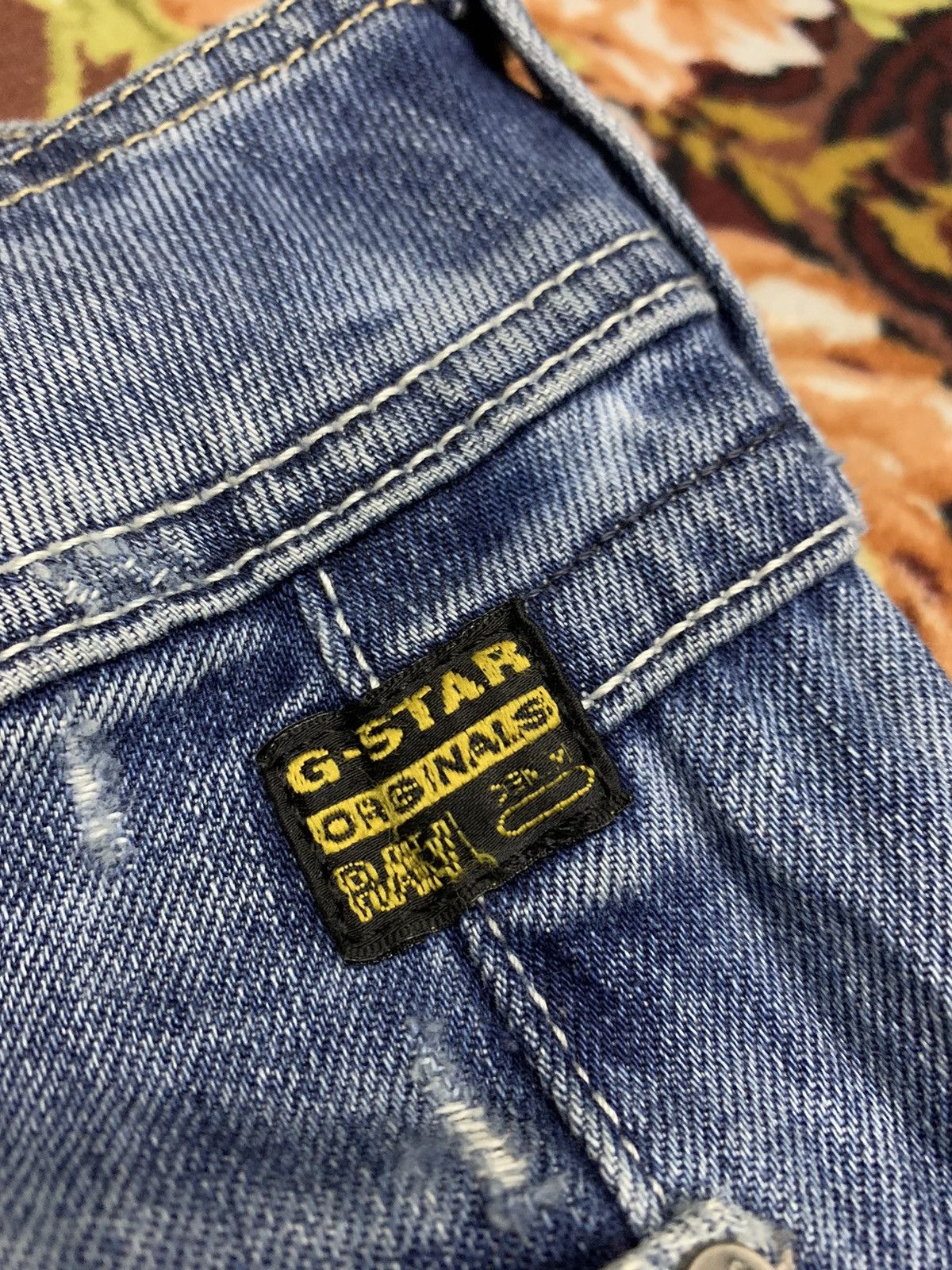 G-Star Distressed G Star RAW GS01 Size US 28 / EU 44 - 5 Thumbnail