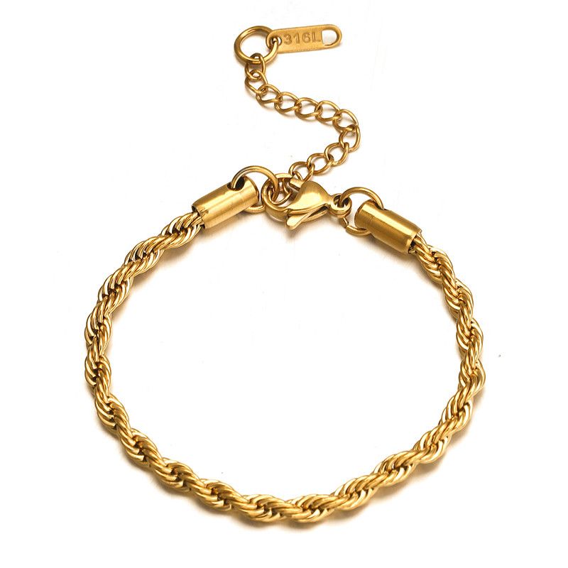 Jewelry 5mm Twist Bracelet Size ONE SIZE - 2 Thumbnail