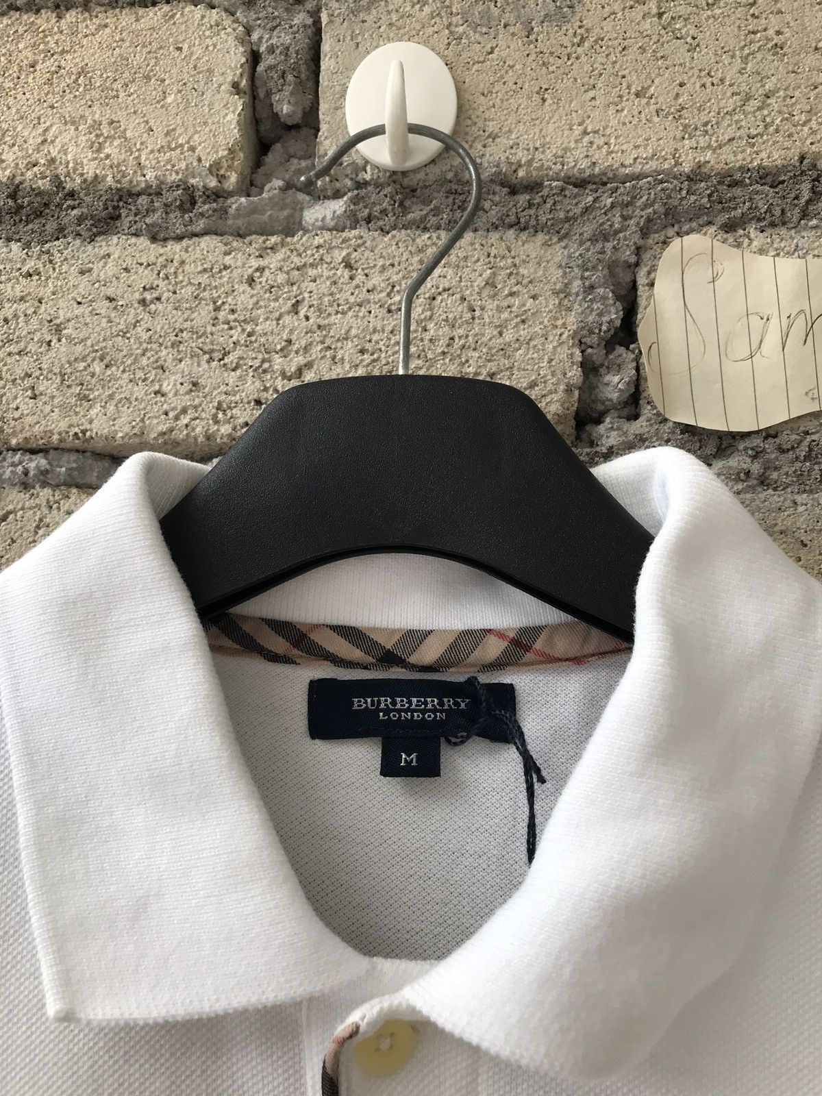 Burberry × Designer BURBERRY Burberrys London Polo Tee Single Pocket Size US M / EU 48-50 / 2 - 5 Thumbnail