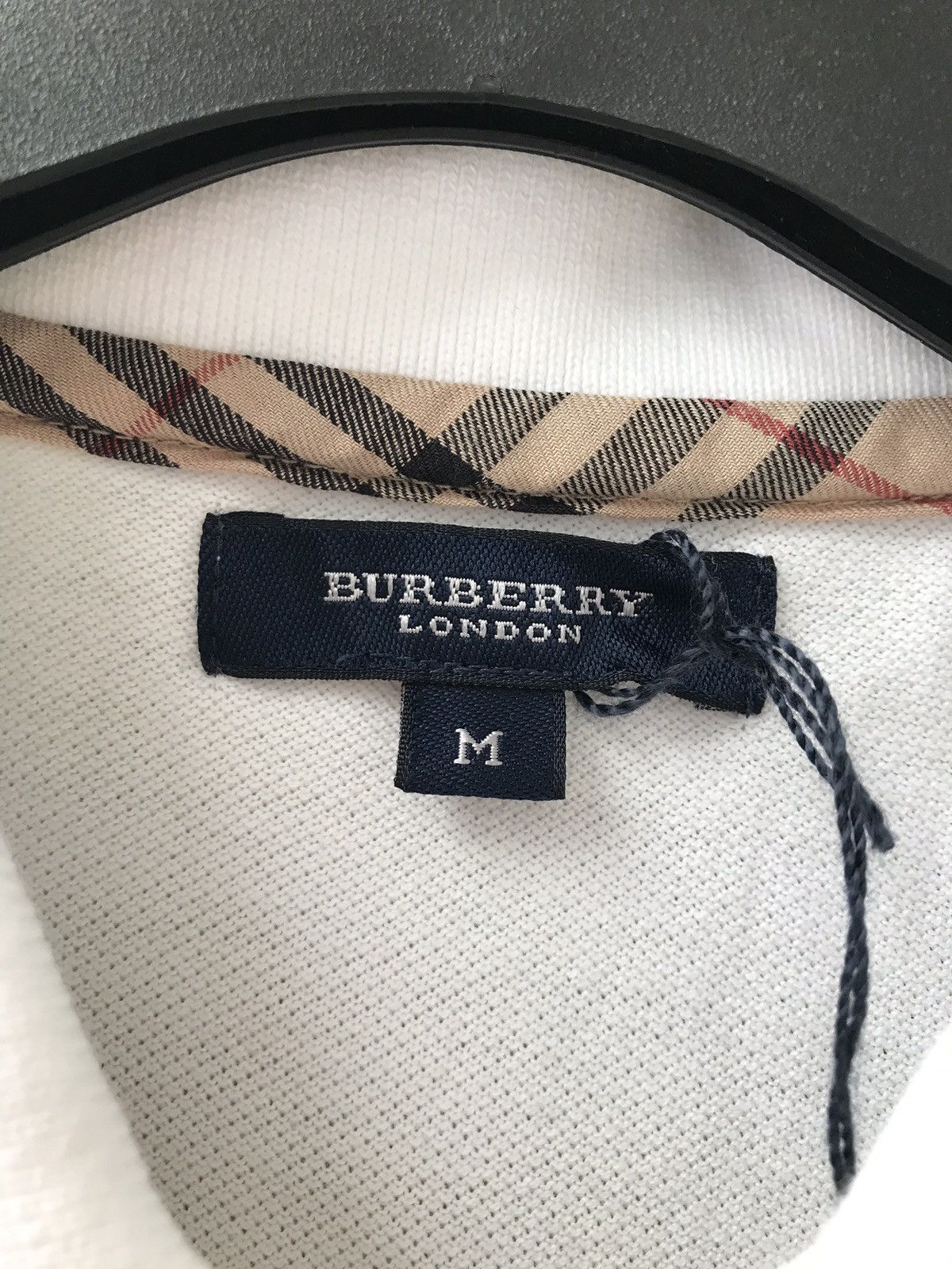 Burberry × Designer BURBERRY Burberrys London Polo Tee Single Pocket Size US M / EU 48-50 / 2 - 3 Thumbnail