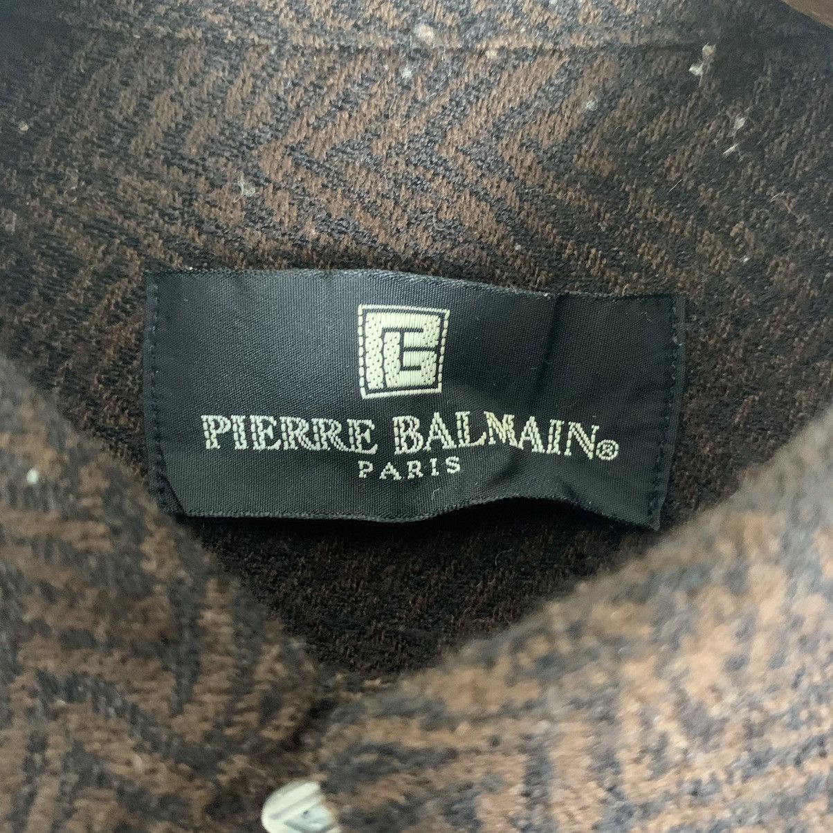 Pierre Balmain Pierre Balmain Wool Shirt Size US L / EU 52-54 / 3 - 5 Thumbnail