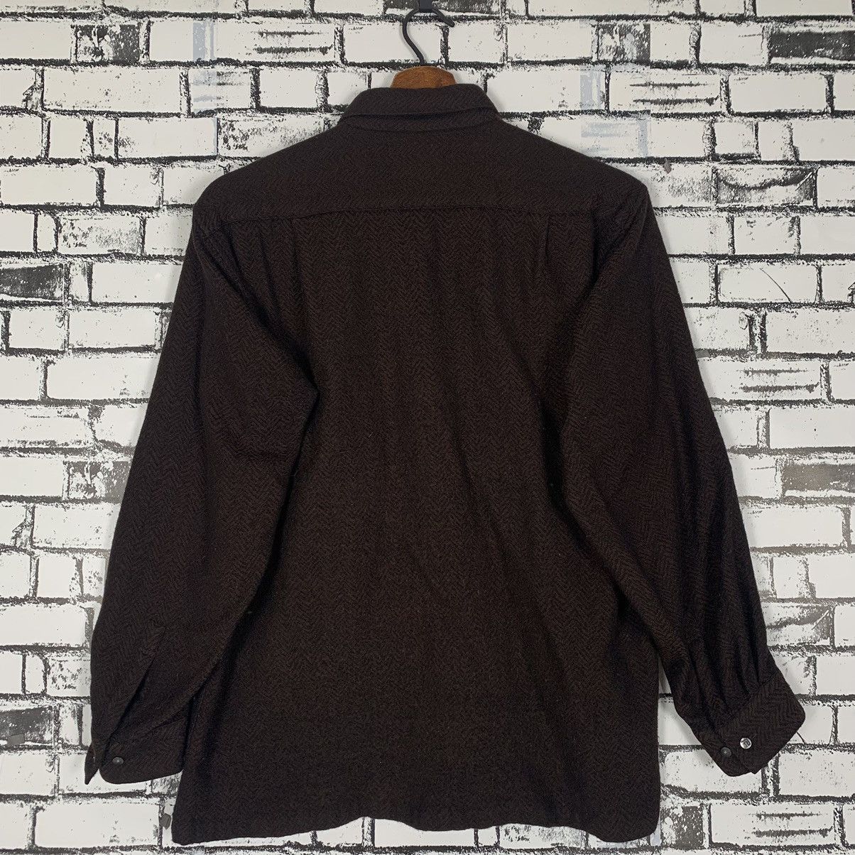 Pierre Balmain Pierre Balmain Wool Shirt Size US L / EU 52-54 / 3 - 7 Thumbnail