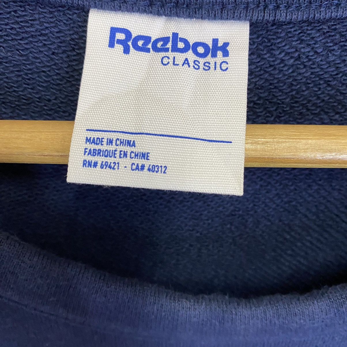 Reebok × Vintage Vintage Reebok Classic Big Logo Crewneck Sweatshirt Size S Size US S / EU 44-46 / 1 - 8 Thumbnail