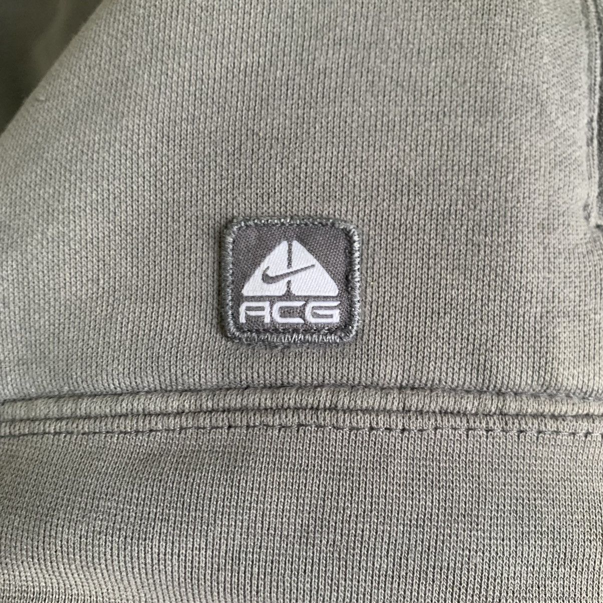 Nike ACG × Vintage Vintage Nike ACG Distressed zipper Hoodie Size US L / EU 52-54 / 3 - 8 Thumbnail