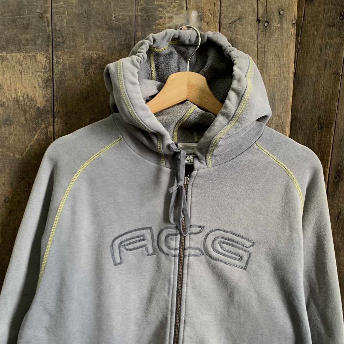 Nike ACG × Vintage Vintage Nike ACG Distressed zipper Hoodie Size US L / EU 52-54 / 3 - 2 Thumbnail
