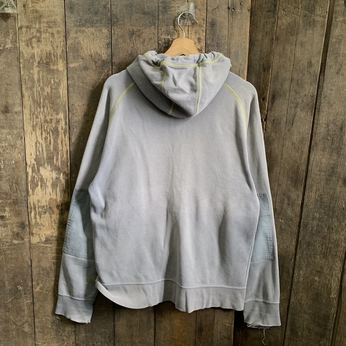 Nike ACG × Vintage Vintage Nike ACG Distressed zipper Hoodie Size US L / EU 52-54 / 3 - 12 Thumbnail