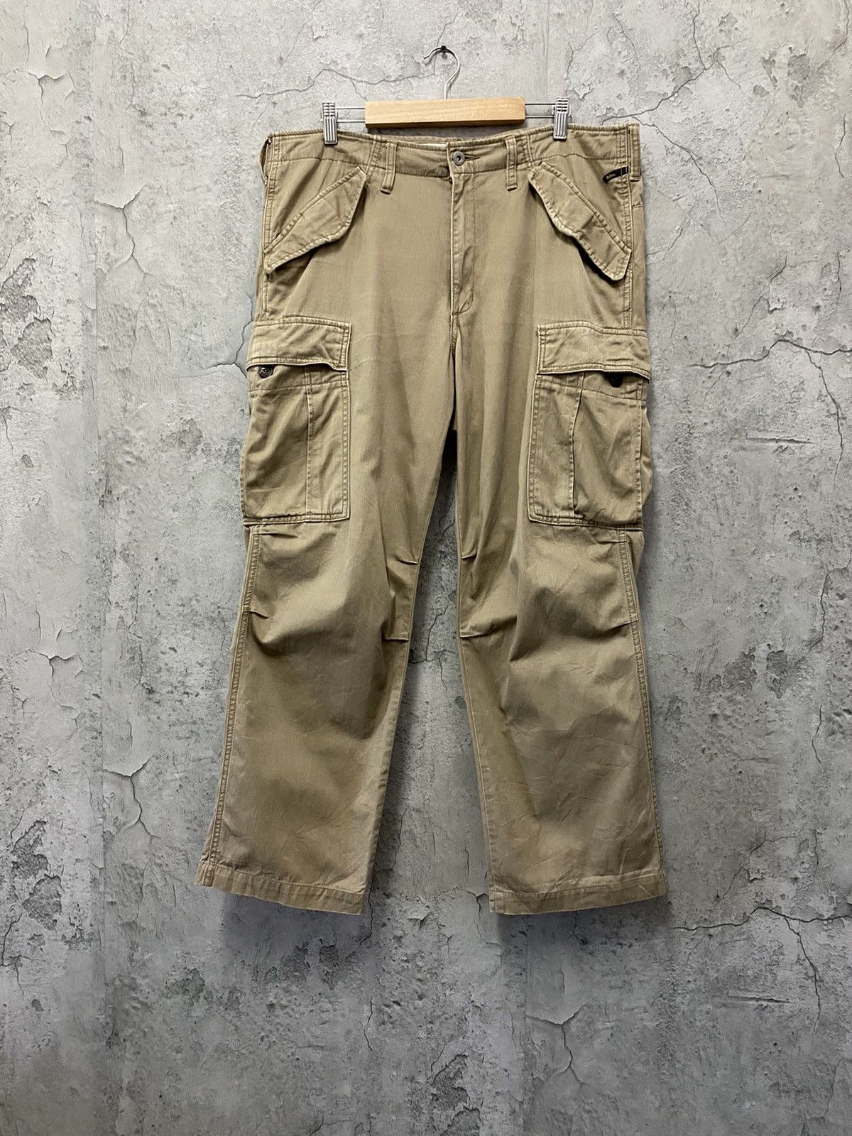 Edwin × Japanese Brand Vintage Edwin Tactical Multi Pocket Cargo Pants Size US 36 / EU 52 - 1 Thumbnail