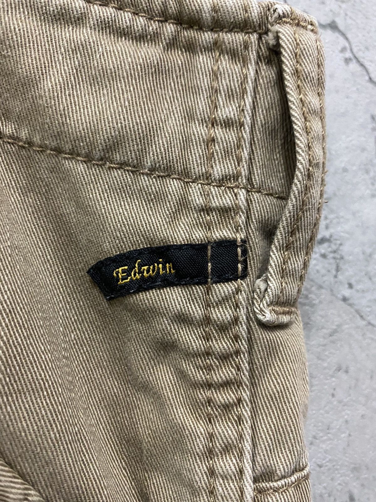 Edwin × Japanese Brand Vintage Edwin Tactical Multi Pocket Cargo Pants Size US 36 / EU 52 - 9 Thumbnail