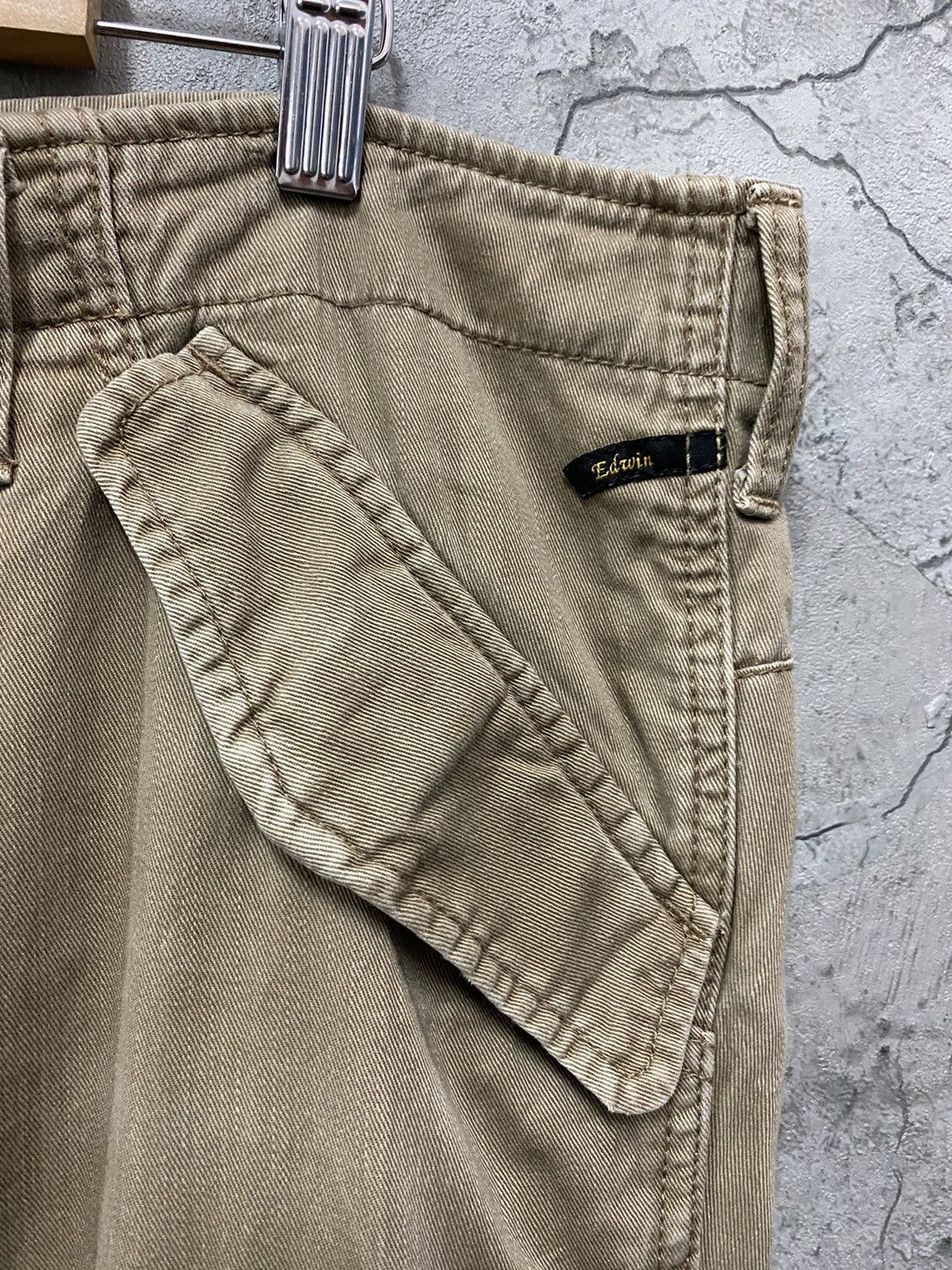 Edwin × Japanese Brand Vintage Edwin Tactical Multi Pocket Cargo Pants Size US 36 / EU 52 - 8 Thumbnail