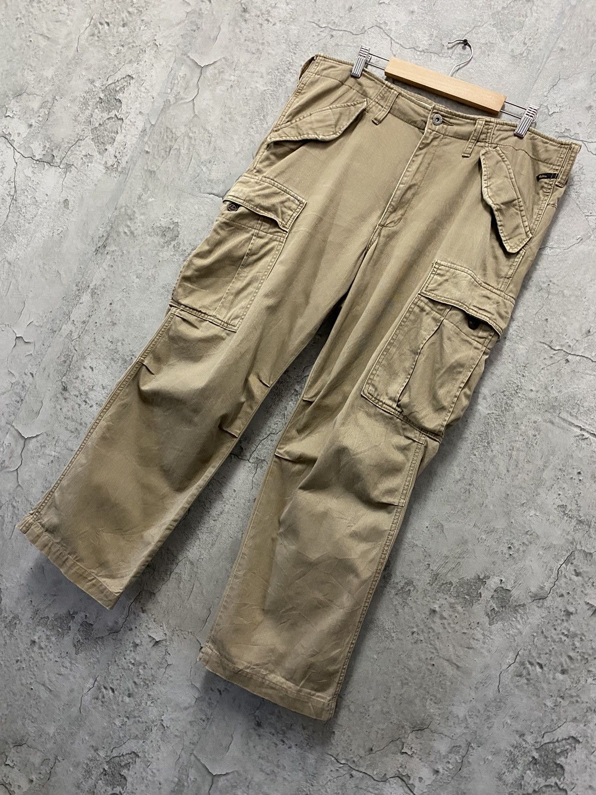 Edwin × Japanese Brand Vintage Edwin Tactical Multi Pocket Cargo Pants Size US 36 / EU 52 - 3 Thumbnail