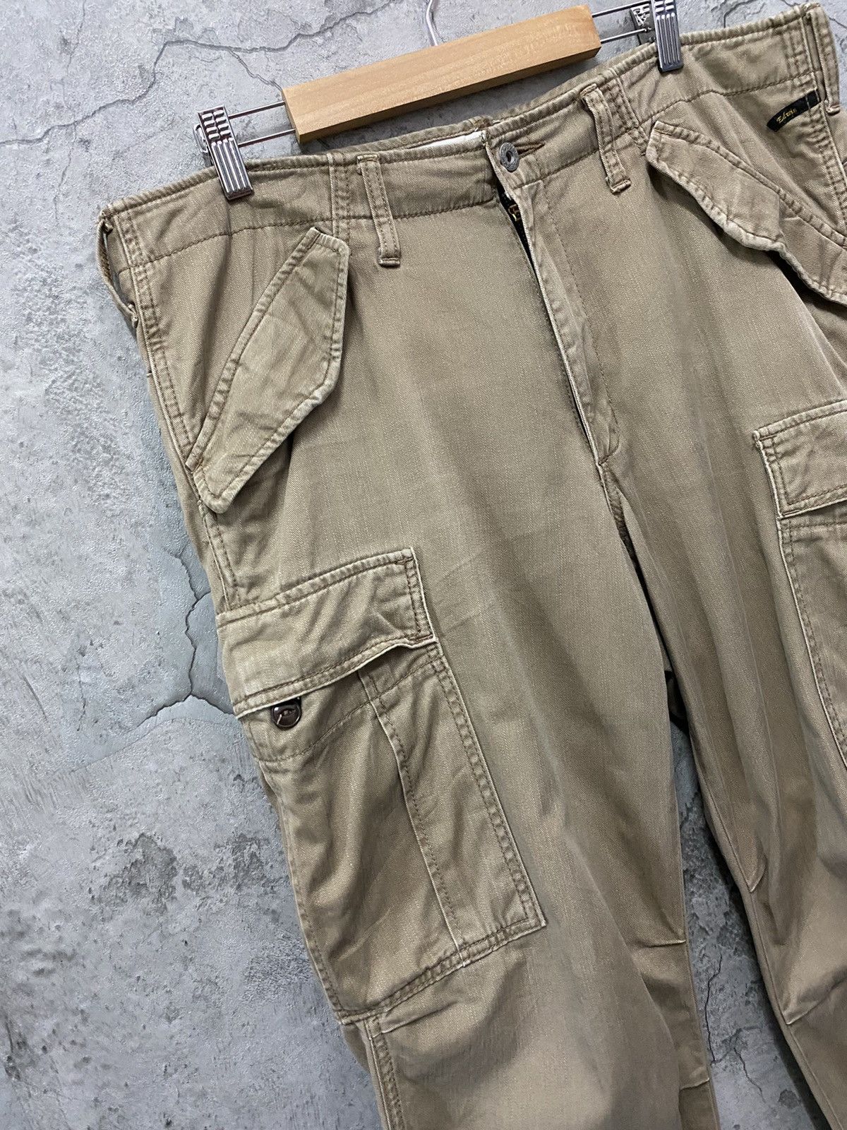 Edwin × Japanese Brand Vintage Edwin Tactical Multi Pocket Cargo Pants Size US 36 / EU 52 - 7 Thumbnail