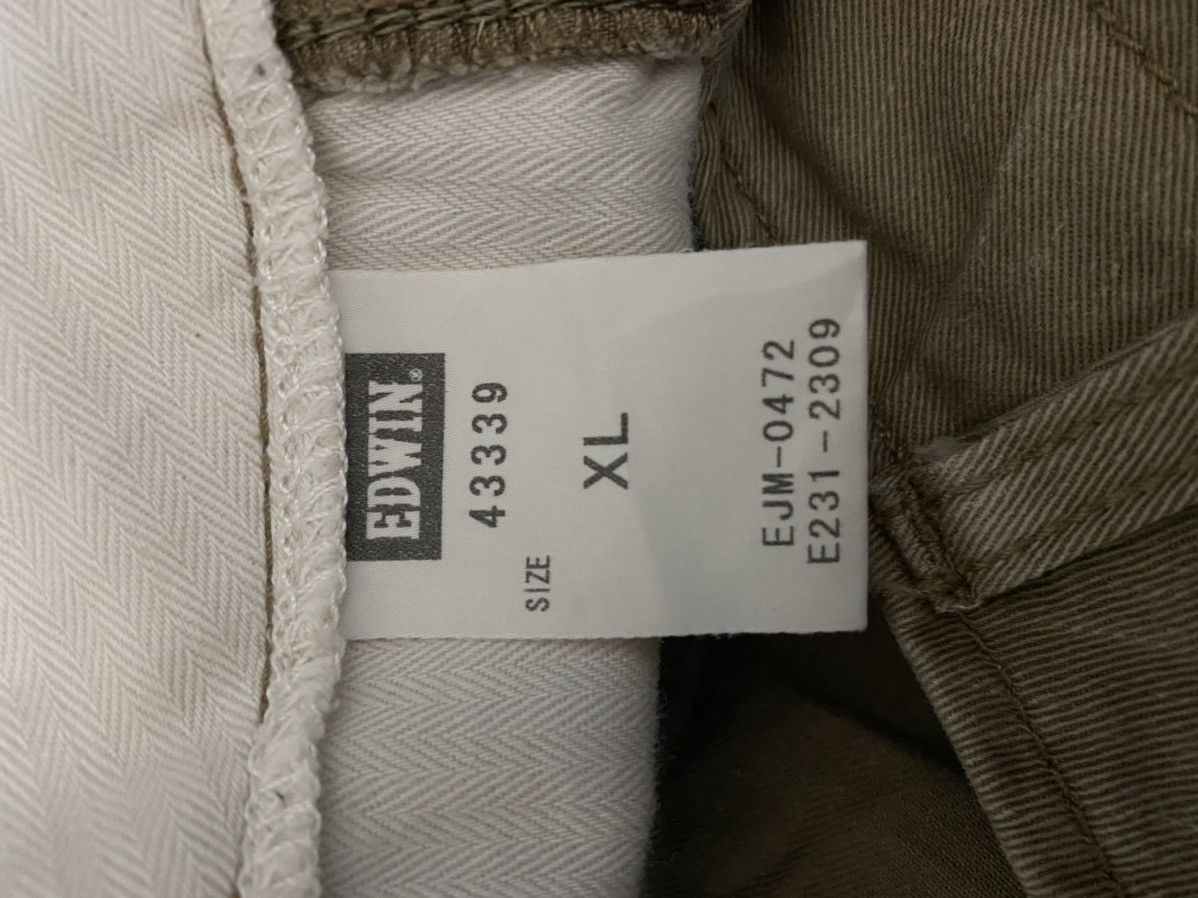 Edwin × Japanese Brand Vintage Edwin Tactical Multi Pocket Cargo Pants Size US 36 / EU 52 - 14 Thumbnail