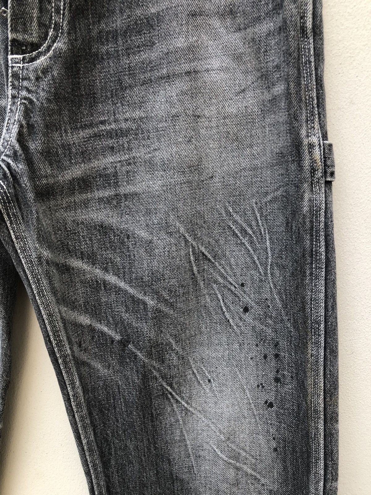 Vintage Bunkerstud Japan Distressed Painter Denim Work Pant Size US 30 / EU 46 - 10 Thumbnail