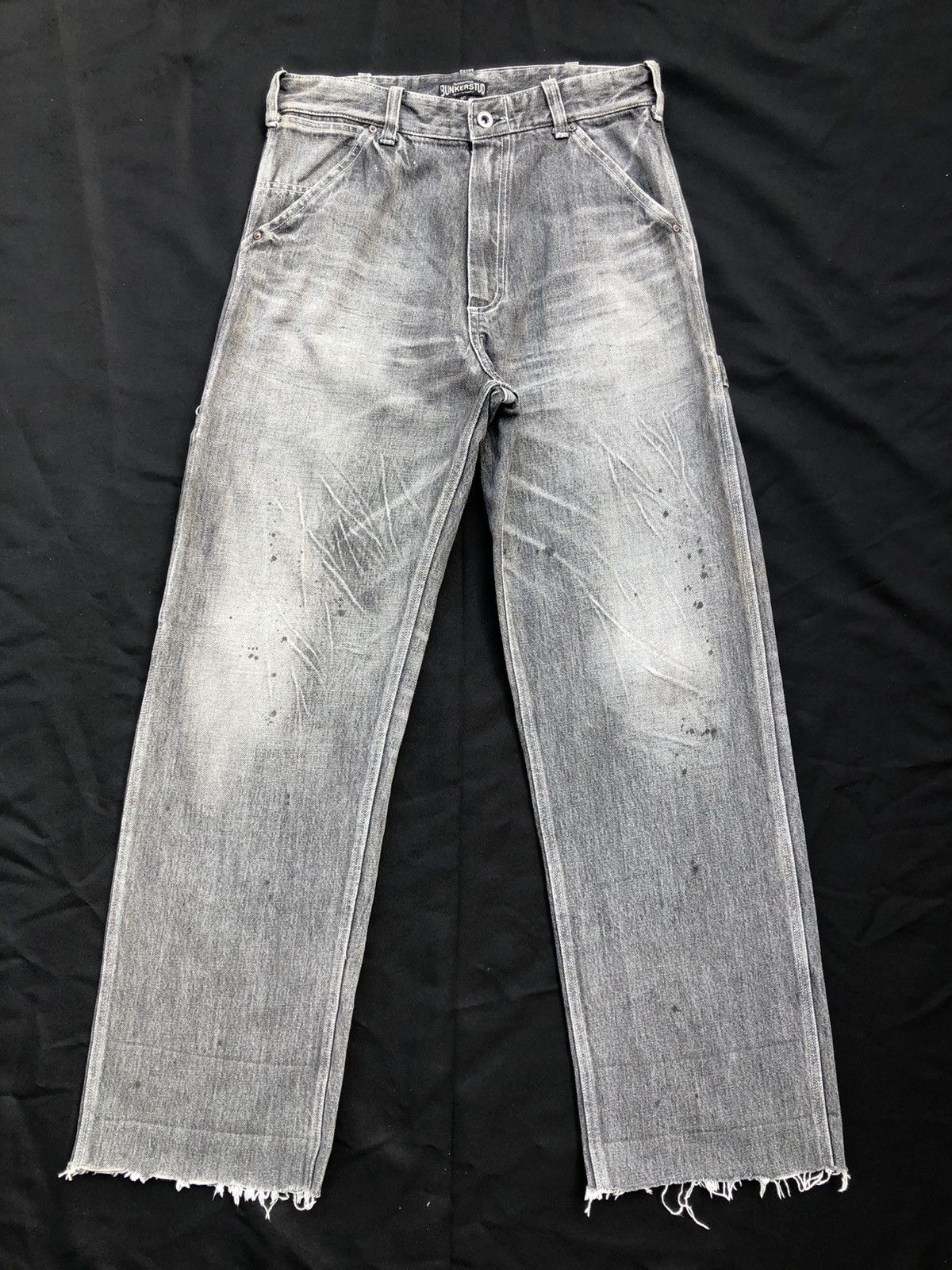 Vintage Bunkerstud Japan Distressed Painter Denim Work Pant Size US 30 / EU 46 - 1 Thumbnail