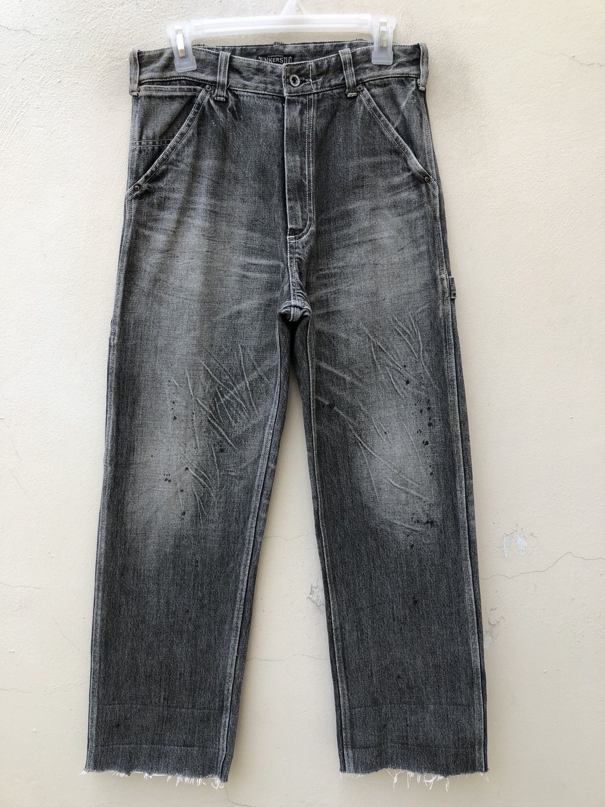 Vintage Bunkerstud Japan Distressed Painter Denim Work Pant Size US 30 / EU 46 - 3 Thumbnail
