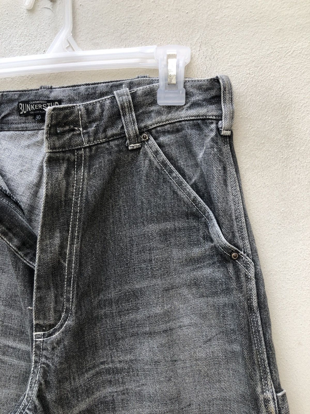 Vintage Bunkerstud Japan Distressed Painter Denim Work Pant Size US 30 / EU 46 - 9 Thumbnail