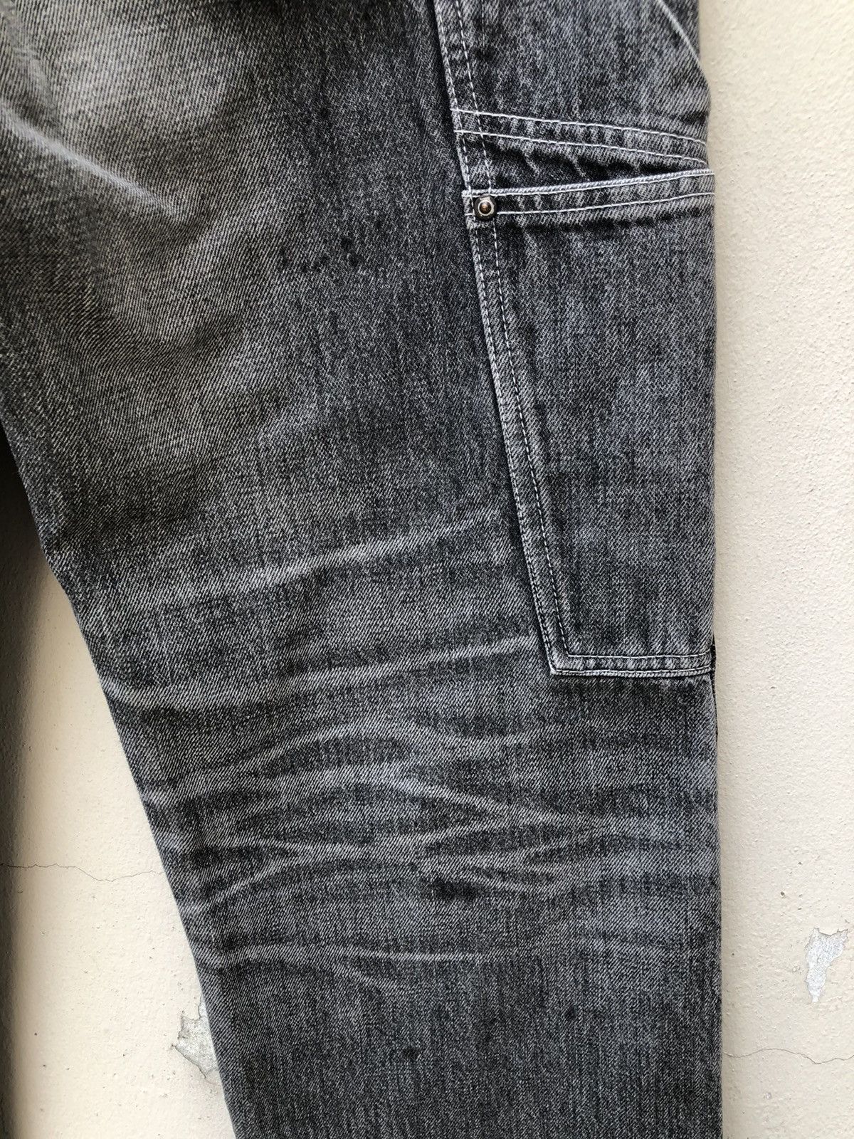 Vintage Bunkerstud Japan Distressed Painter Denim Work Pant Size US 30 / EU 46 - 19 Thumbnail