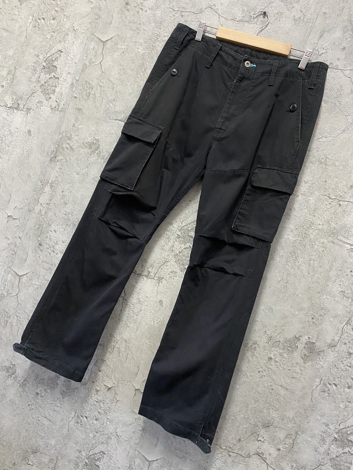 Japanese Brand × Nonnative Nonnative Japan Tactical 6 Pocket Open Leg Cargo Pants Size US 32 / EU 48 - 3 Thumbnail