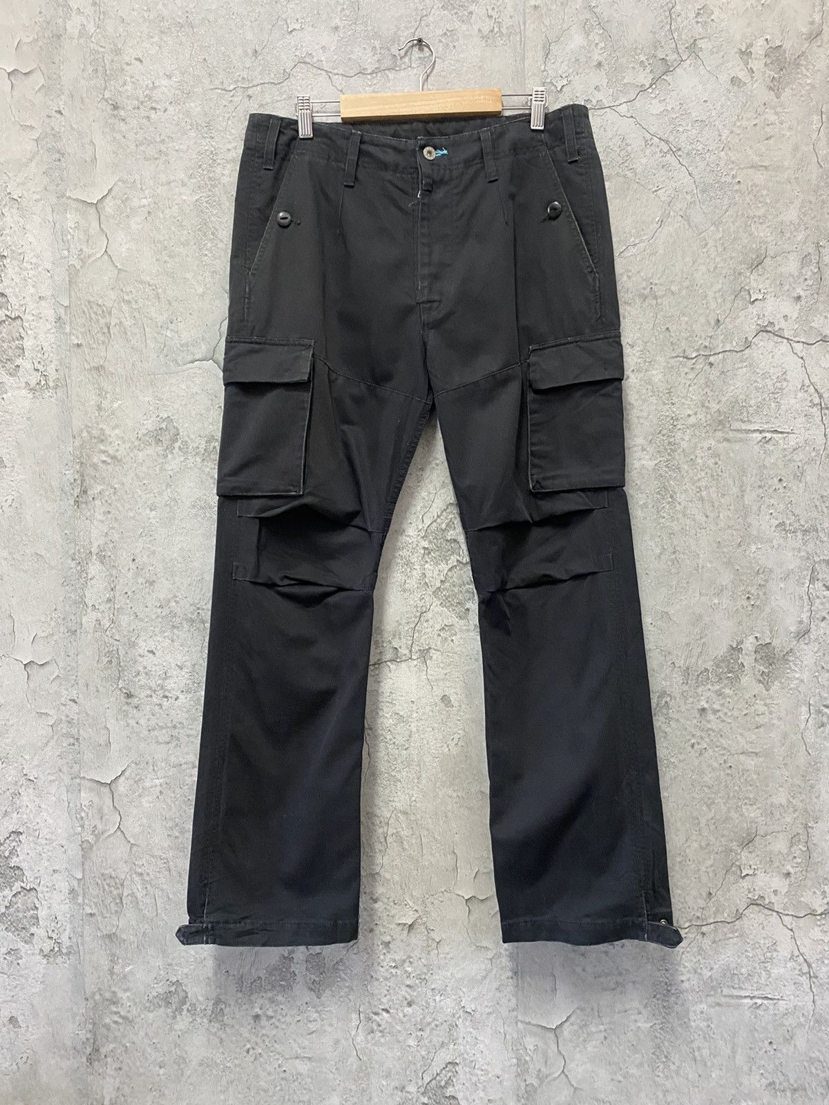 Japanese Brand × Nonnative Nonnative Japan Tactical 6 Pocket Open Leg Cargo Pants Size US 32 / EU 48 - 1 Thumbnail