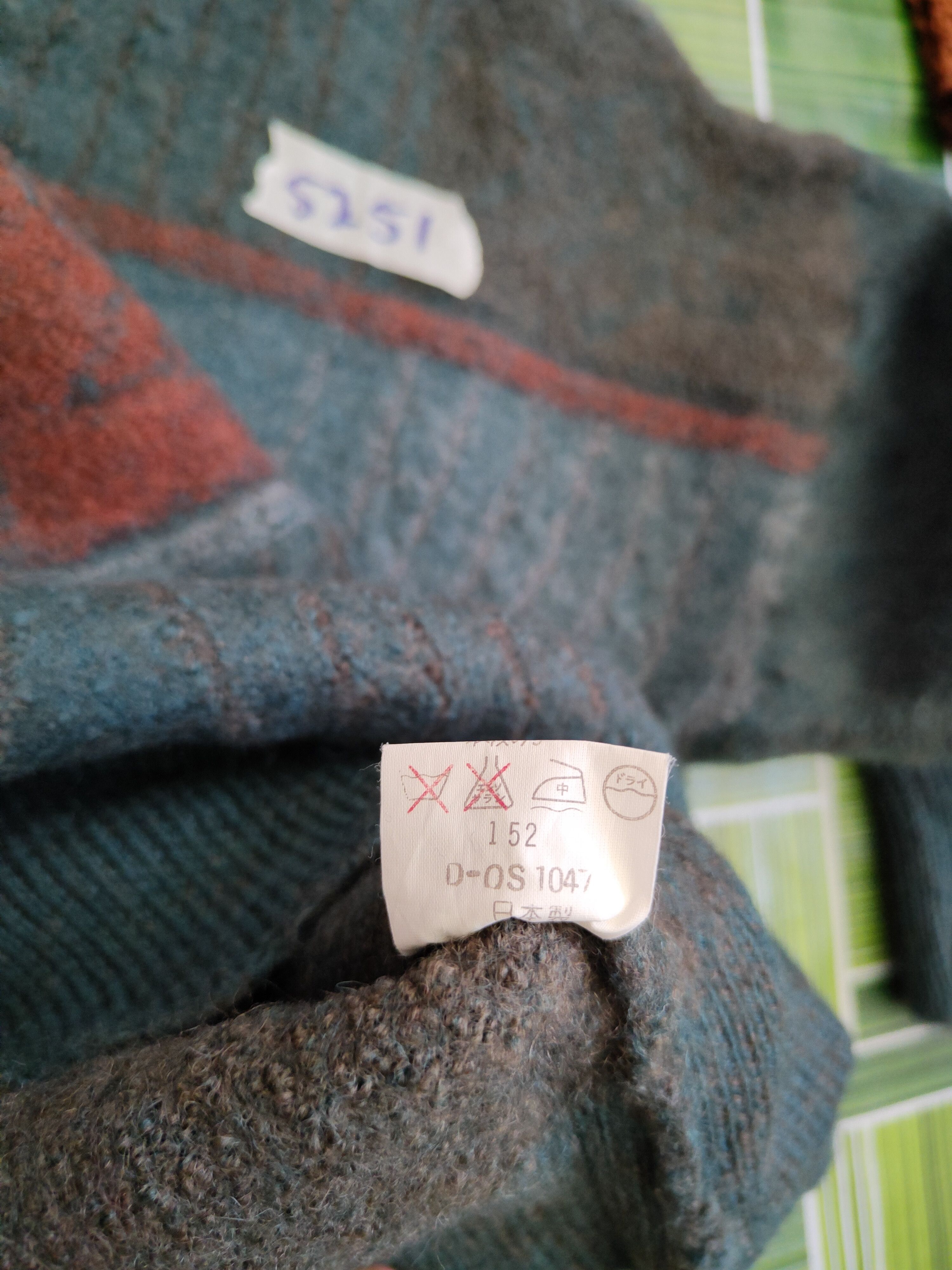Homespun Knitwear × Japanese Brand × Vintage Lougraham vintage Classic Green Knitwear #5251 Size XS / US 0-2 / IT 36-38 - 8 Thumbnail