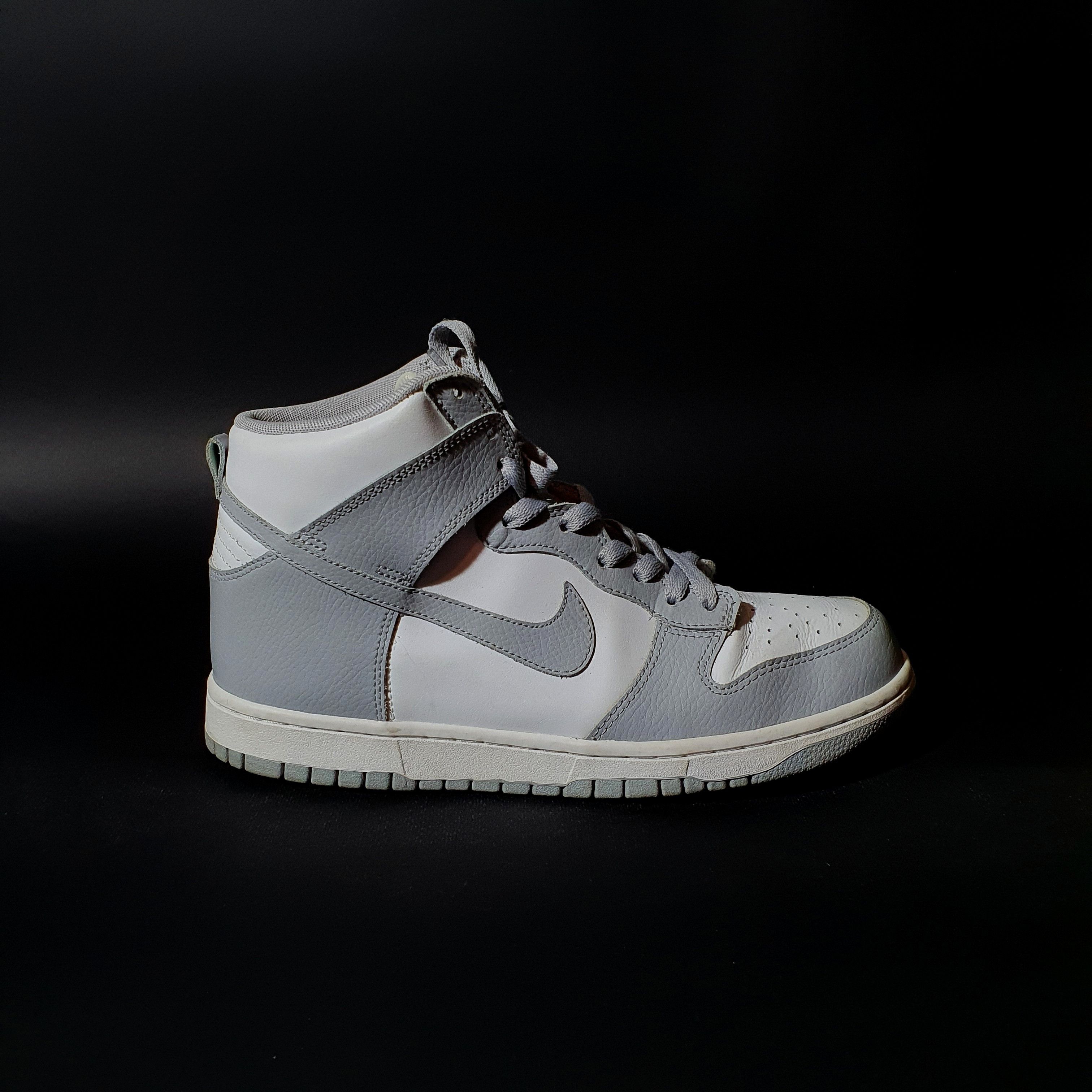Nike Nike Dunk High White Wolf Grey Sneakers Similar to Dior Size US 9.5 / IT 39.5 - 8 Thumbnail