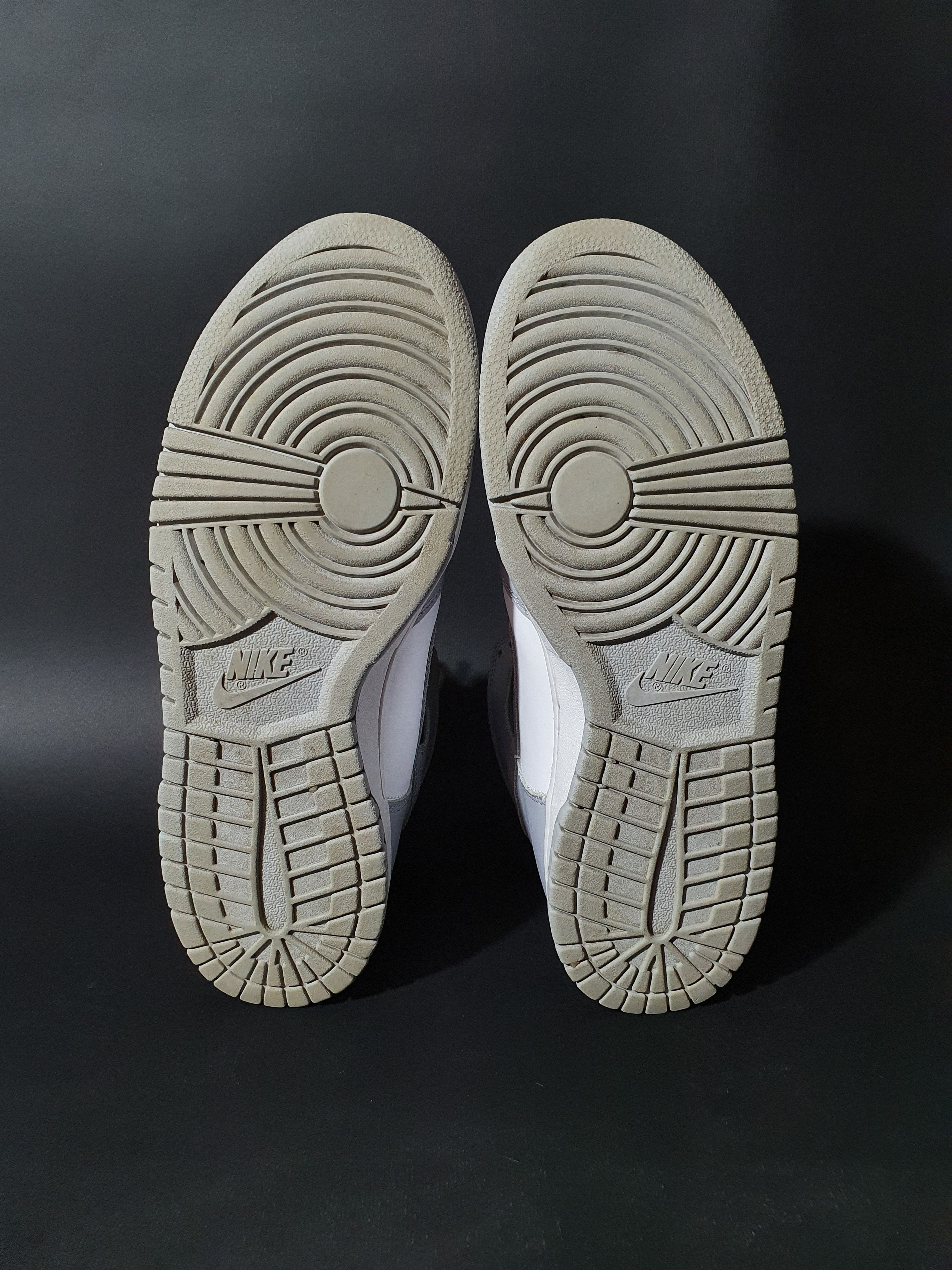 Nike Nike Dunk High White Wolf Grey Sneakers Similar to Dior Size US 9.5 / IT 39.5 - 11 Thumbnail