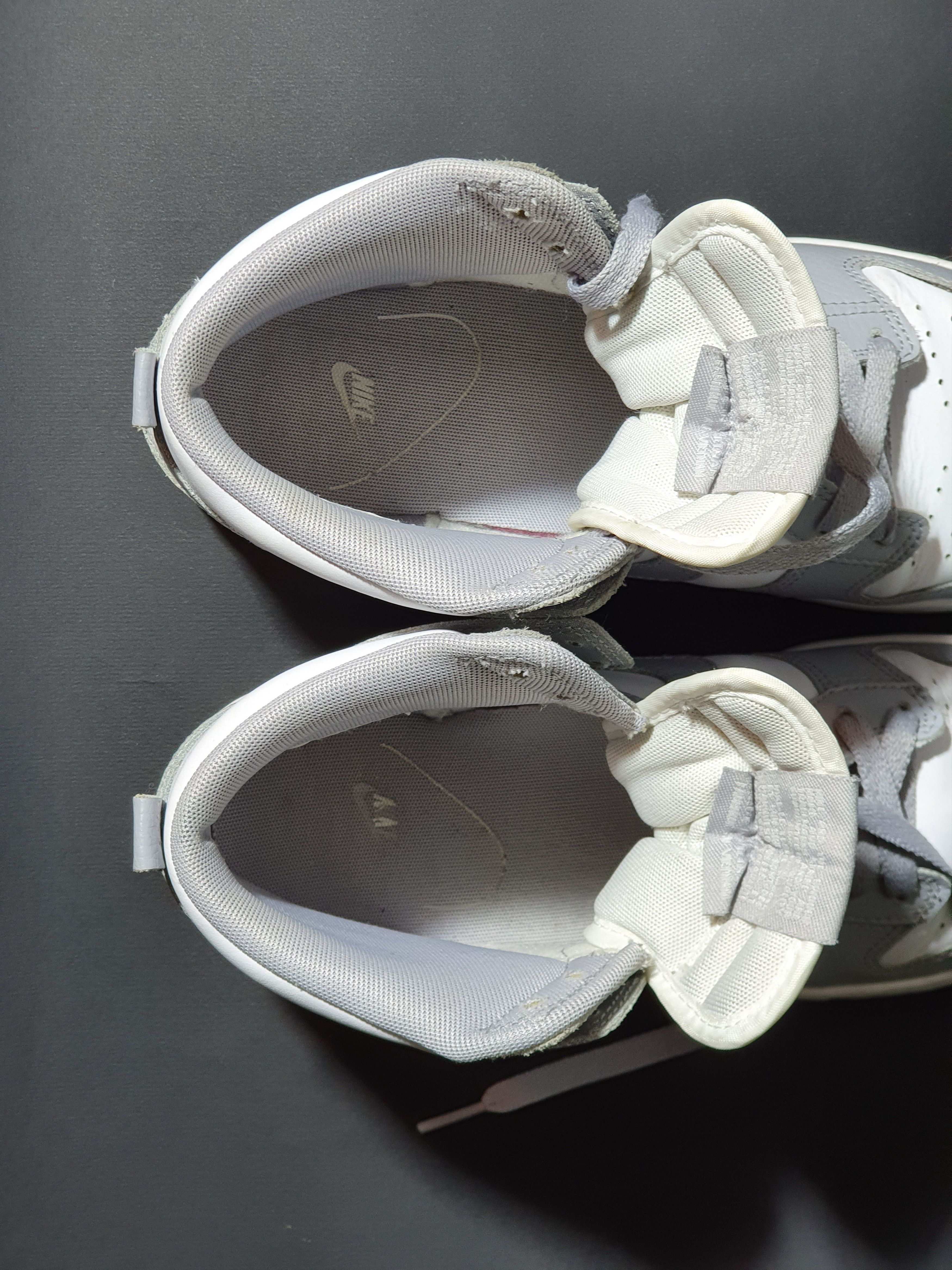 Nike Nike Dunk High White Wolf Grey Sneakers Similar to Dior Size US 9.5 / IT 39.5 - 13 Thumbnail