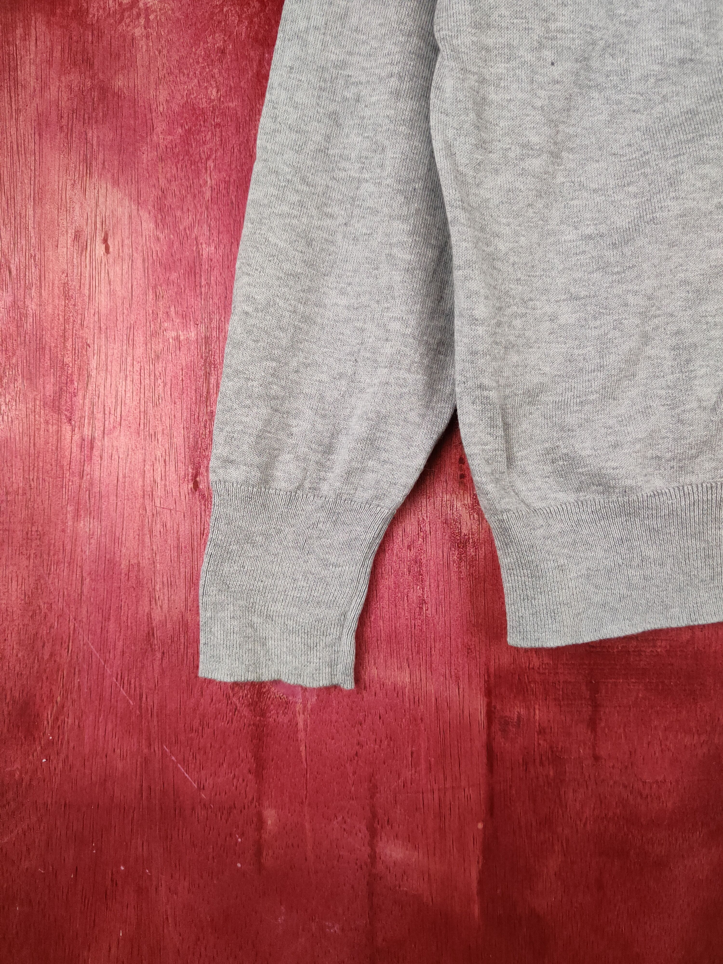 Japanese Brand × Uniqlo Uniqlo Gray Cardigan thin knitwear japan #S918 Size M / US 6-8 / IT 42-44 - 4 Thumbnail
