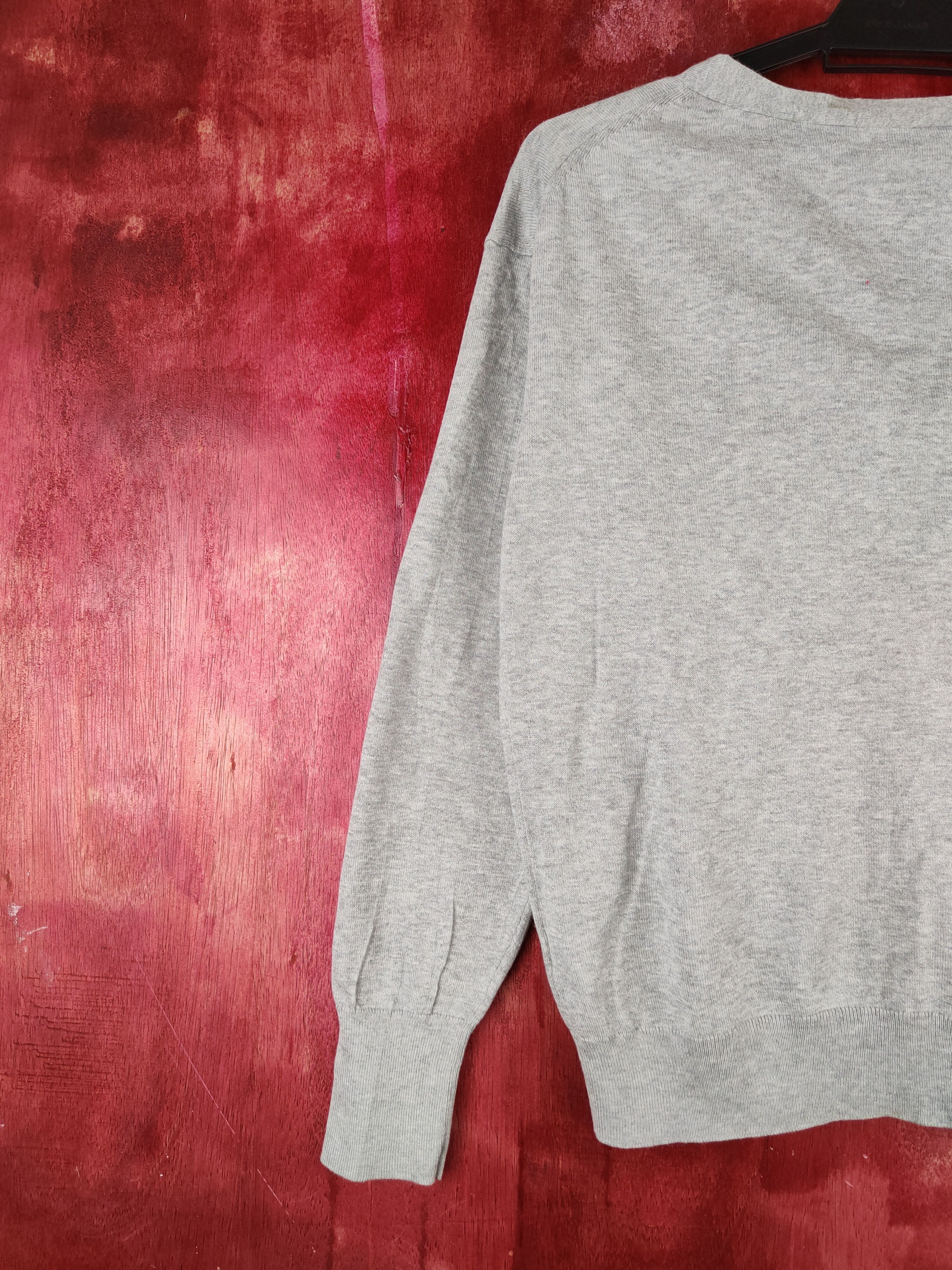 Japanese Brand × Uniqlo Uniqlo Gray Cardigan thin knitwear japan #S918 Size M / US 6-8 / IT 42-44 - 8 Thumbnail