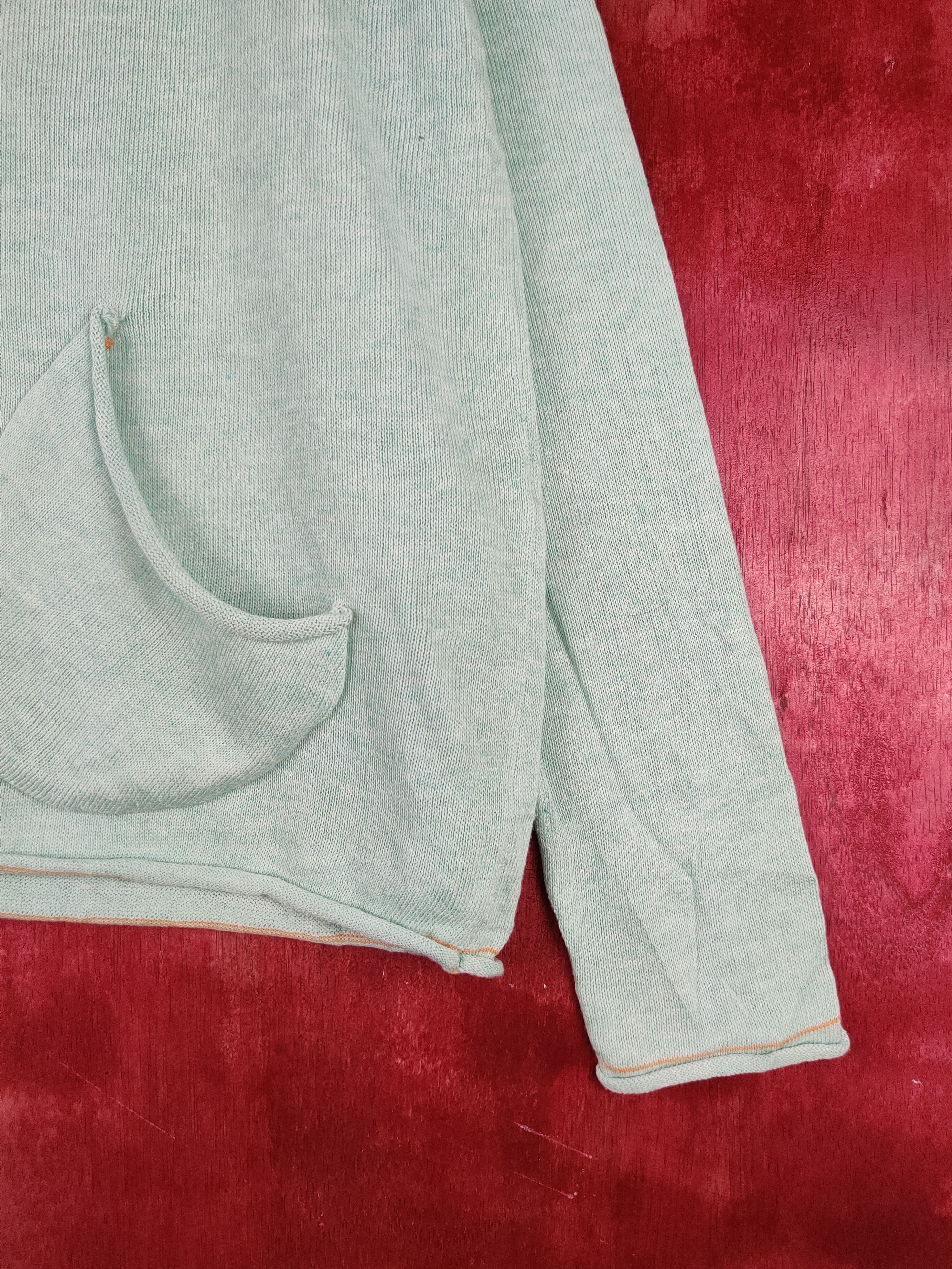 Japanese Brand × Vintage Titicaca Mint Green Cardigan knitwear japan vintage #S954 Size L / US 10 / IT 46 - 6 Thumbnail