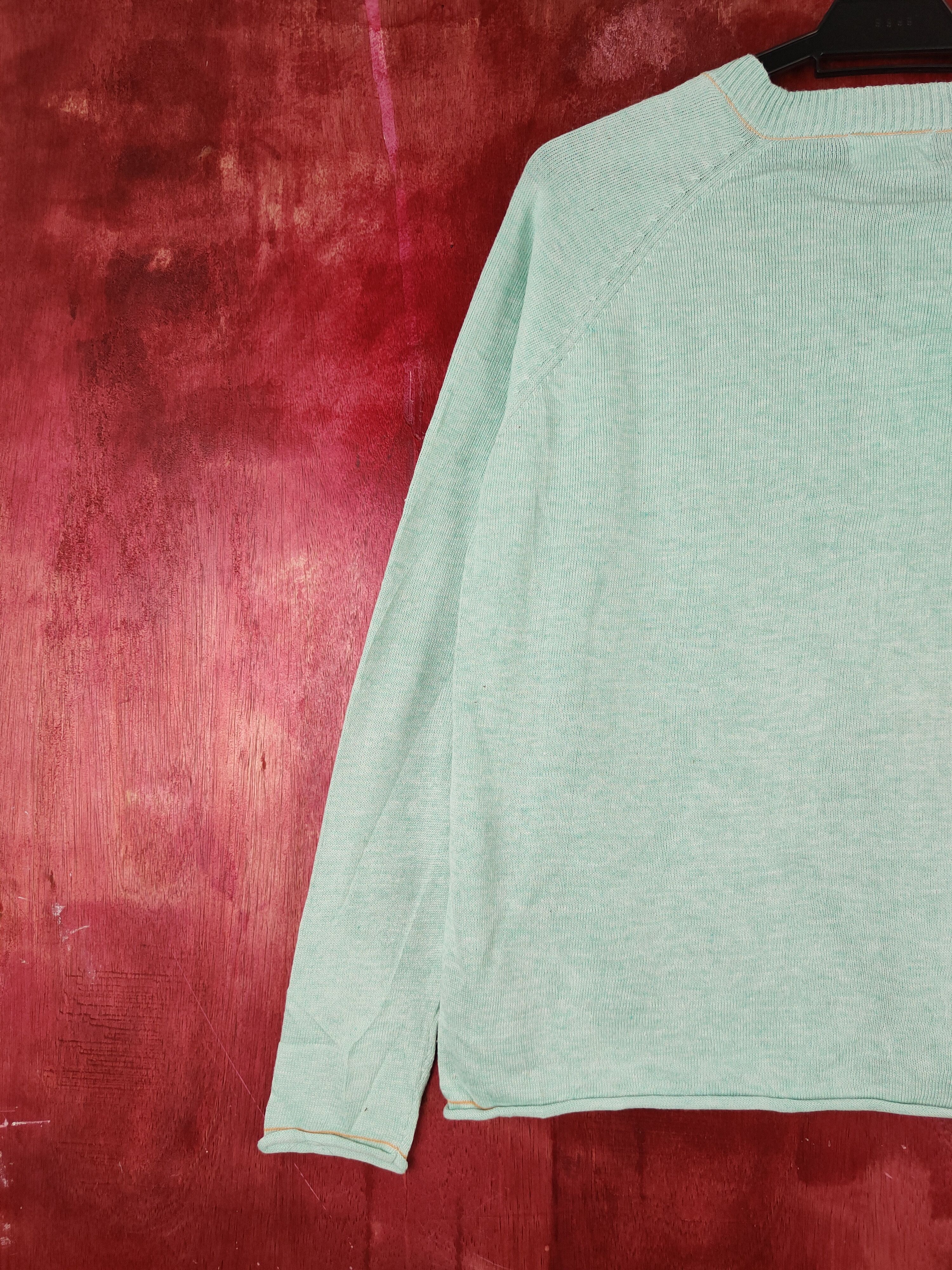 Japanese Brand × Vintage Titicaca Mint Green Cardigan knitwear japan vintage #S954 Size L / US 10 / IT 46 - 8 Thumbnail