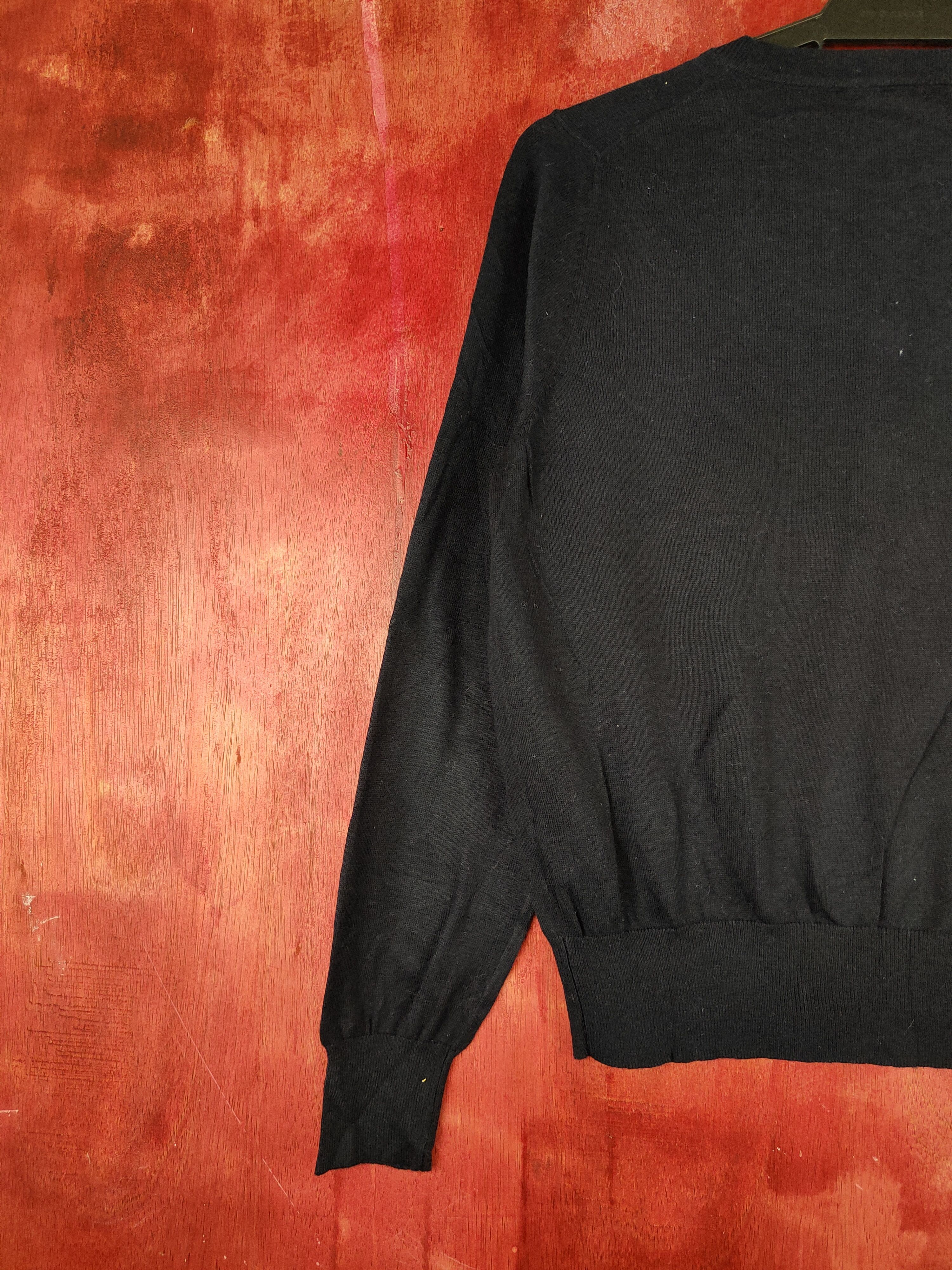 GU × Japanese Brand GU Dark Blue Cardigan knitwear vintage #S955 Size M / US 6-8 / IT 42-44 - 8 Thumbnail