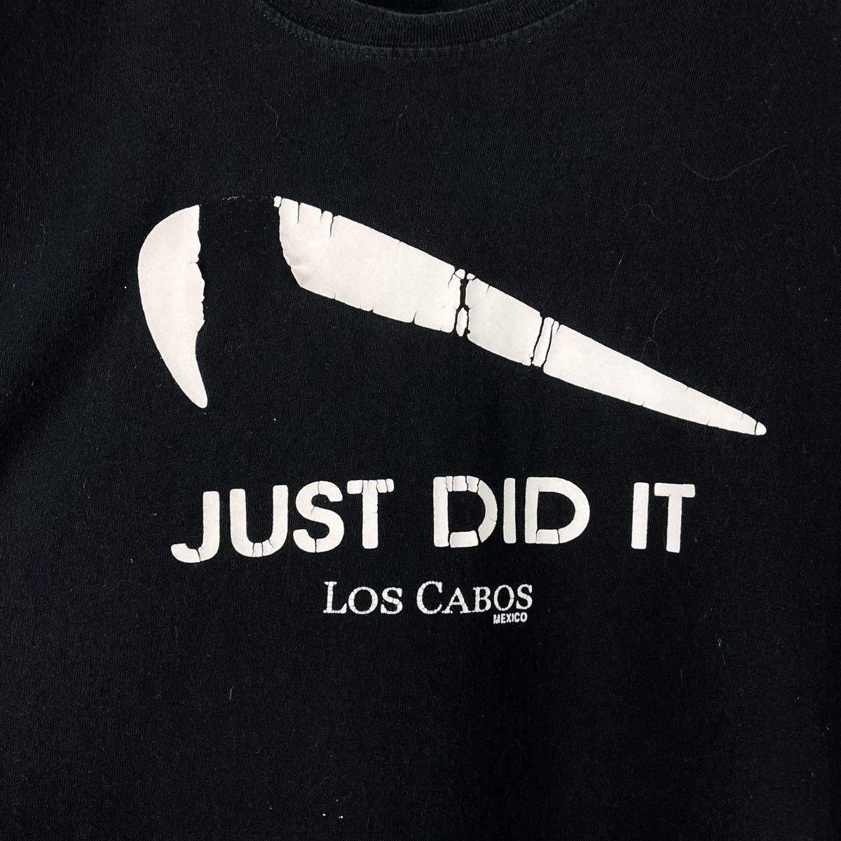 Nike × Vintage Vintage Nike Parody “Just Did it” Humor Tee Size US L / EU 52-54 / 3 - 2 Thumbnail