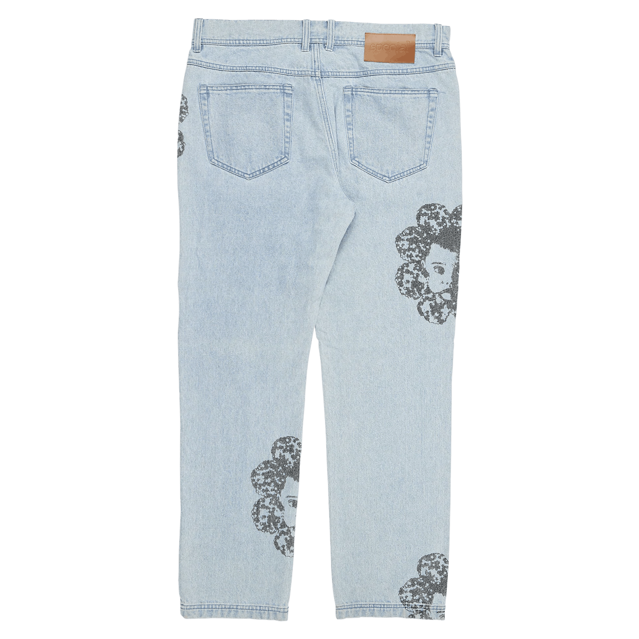 Pleasures Special Printed Denim Pant Size US 30 / EU 46 - 2 Thumbnail
