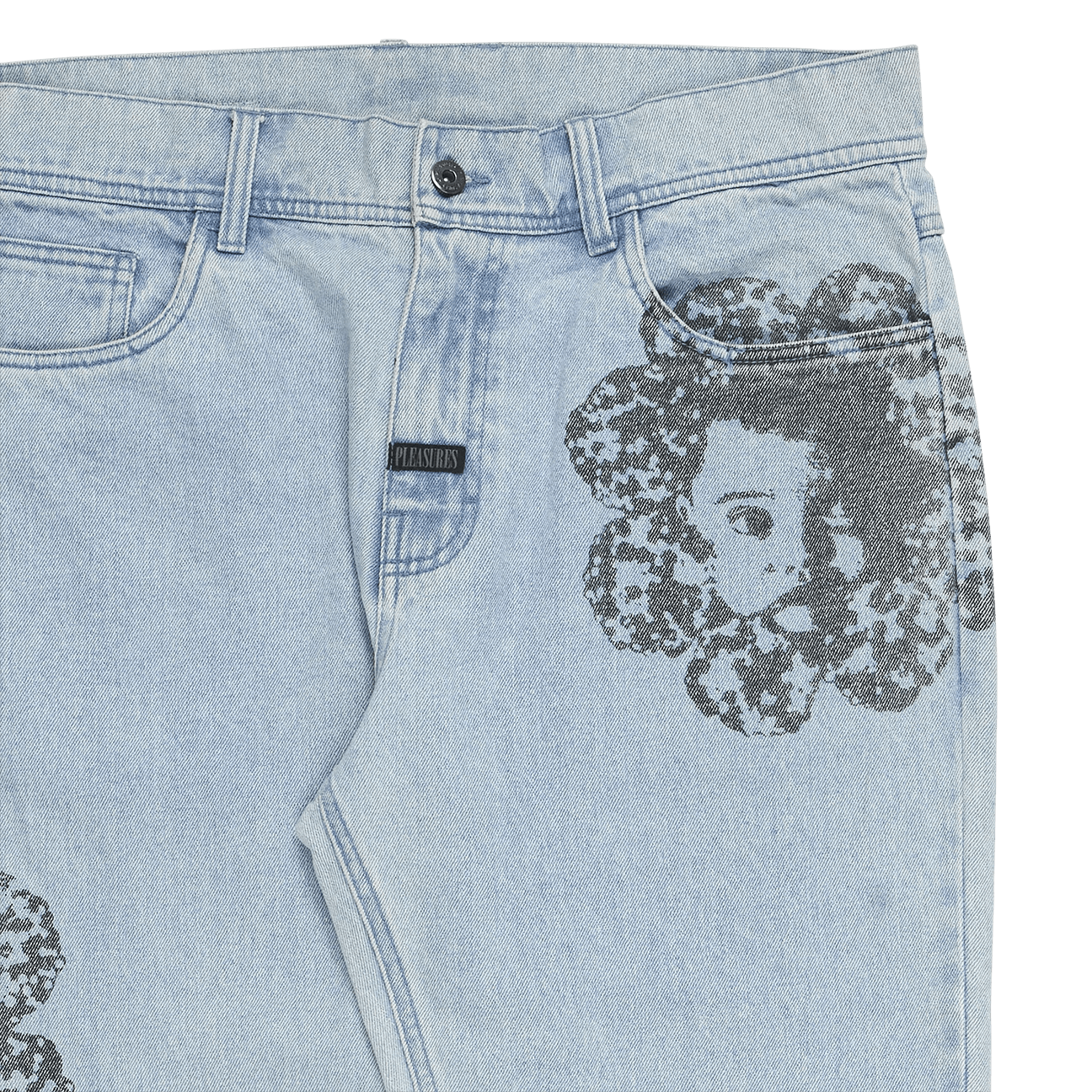 Pleasures Special Printed Denim Pant Size US 30 / EU 46 - 3 Thumbnail
