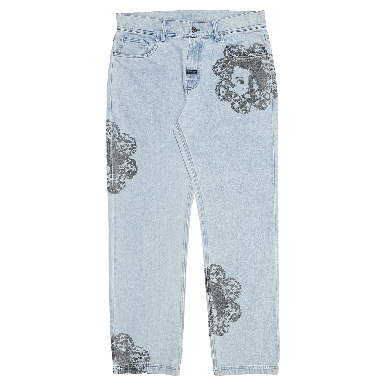 Pleasures Special Printed Denim Pant Size US 30 / EU 46 - 1 Thumbnail