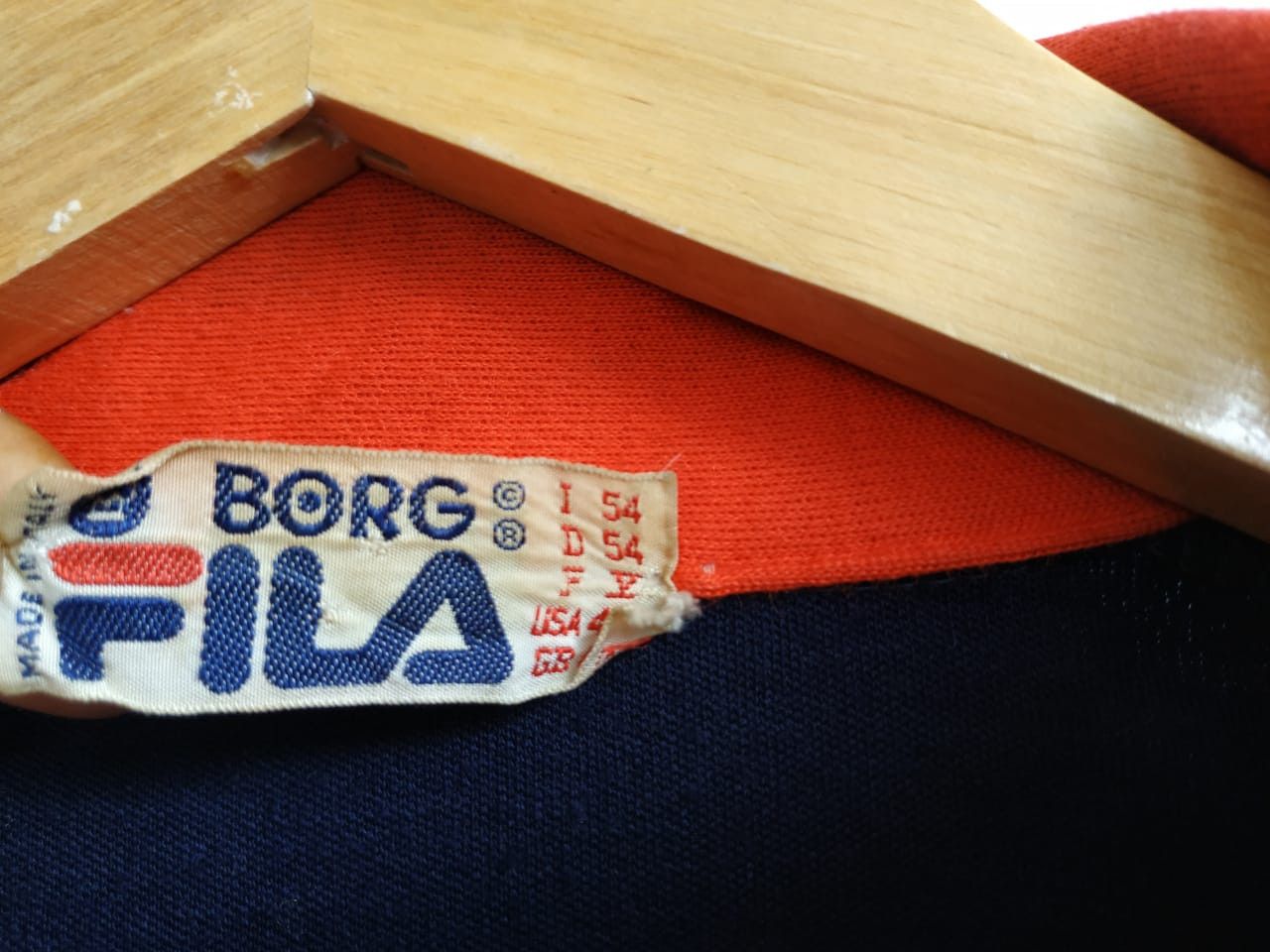 Bjorn Borg Fit M to L, 70's Fila BJ Track Jacket Size US L / EU 52-54 / 3 - 6 Thumbnail