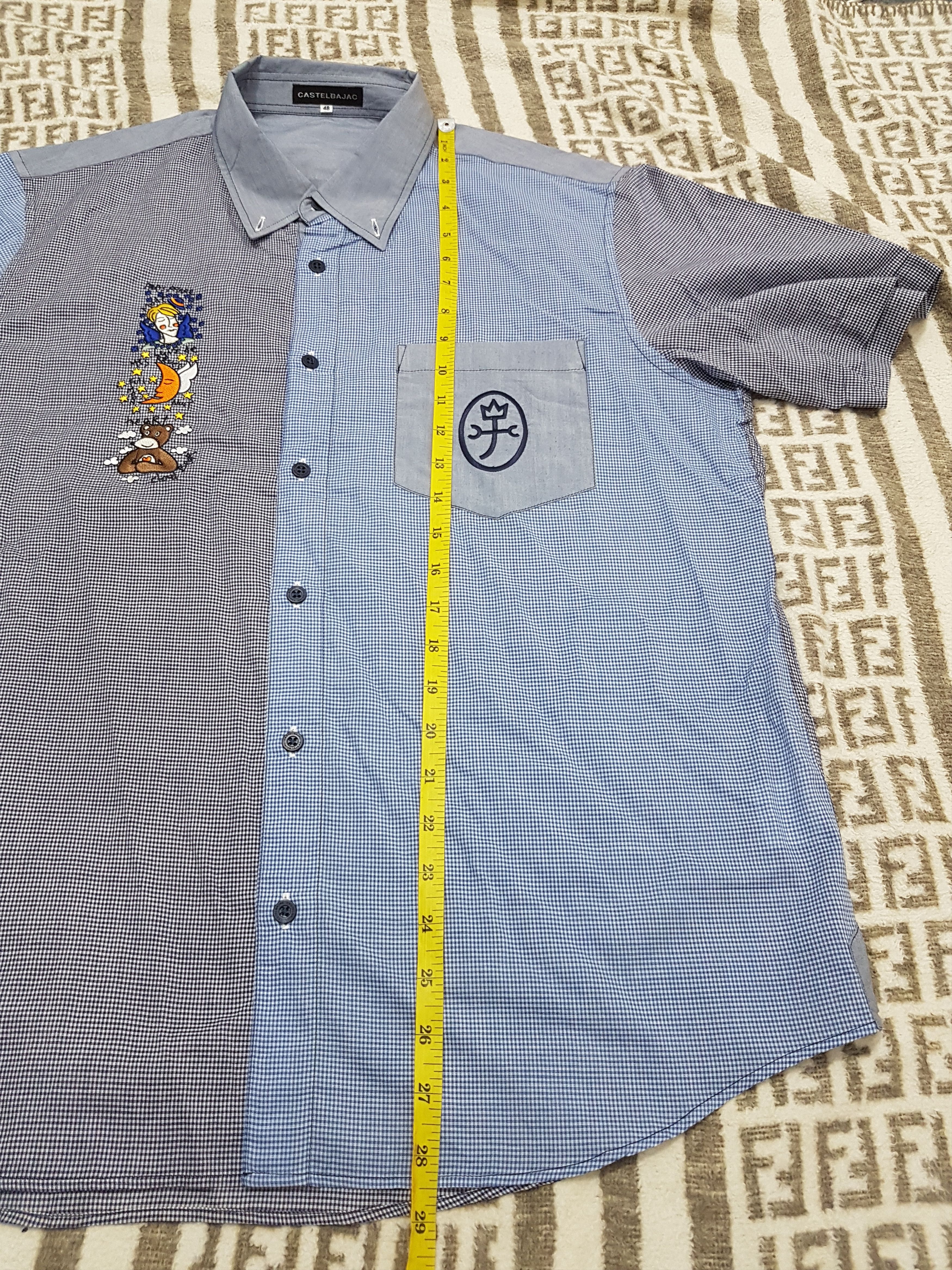 Jean Charles De Castelbajac Castel Bajac Shirt Size US M / EU 48-50 / 2 - 10 Thumbnail