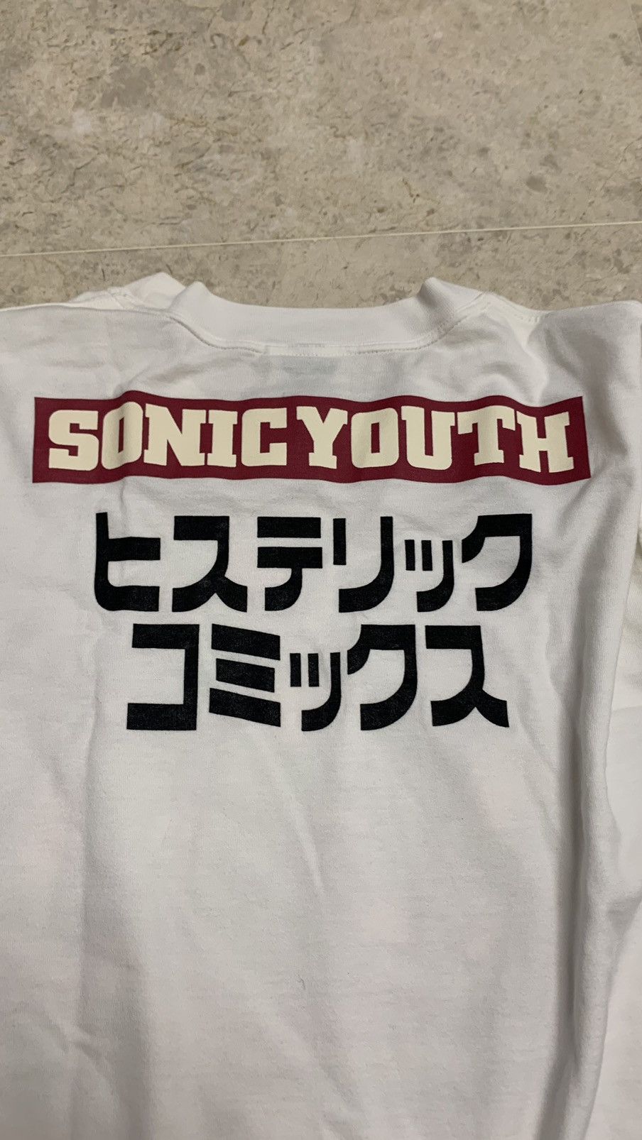 HYSTERIC GLAMOUR SONIC YOUTH ロンT SONIC YOUTH/100% DIRTY Tシャツ（Tシャツ/カットソー